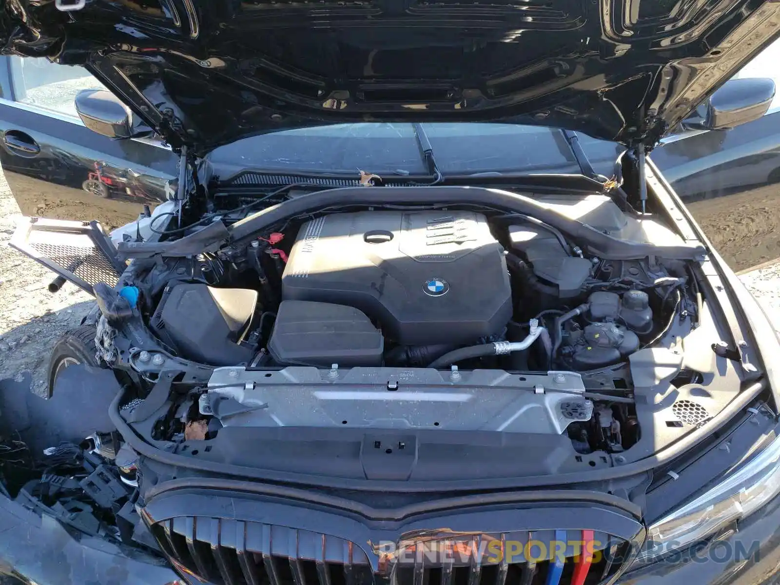 7 Фотография поврежденного автомобиля 3MW5R7J5XK8A05226 BMW 3 SERIES 2019