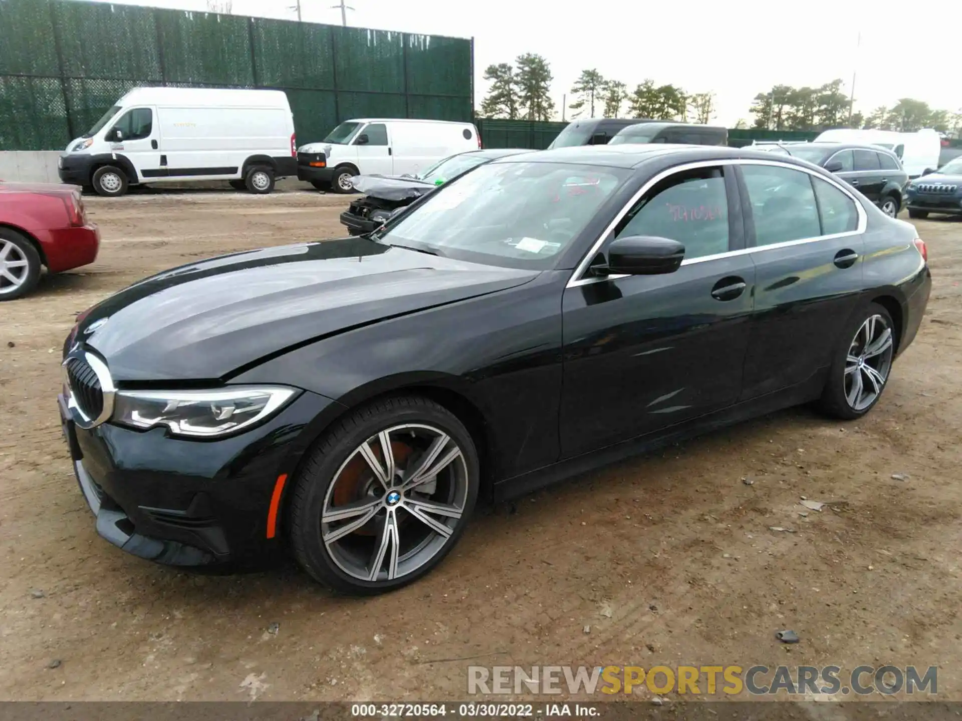 2 Photograph of a damaged car 3MW5R7J5XK8B02748 BMW 3 SERIES 2019