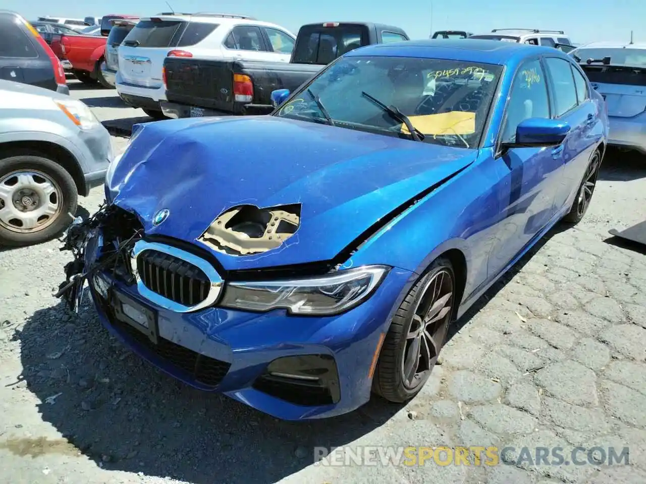 2 Photograph of a damaged car WBA5R1C50KAE81664 BMW 3 SERIES 2019