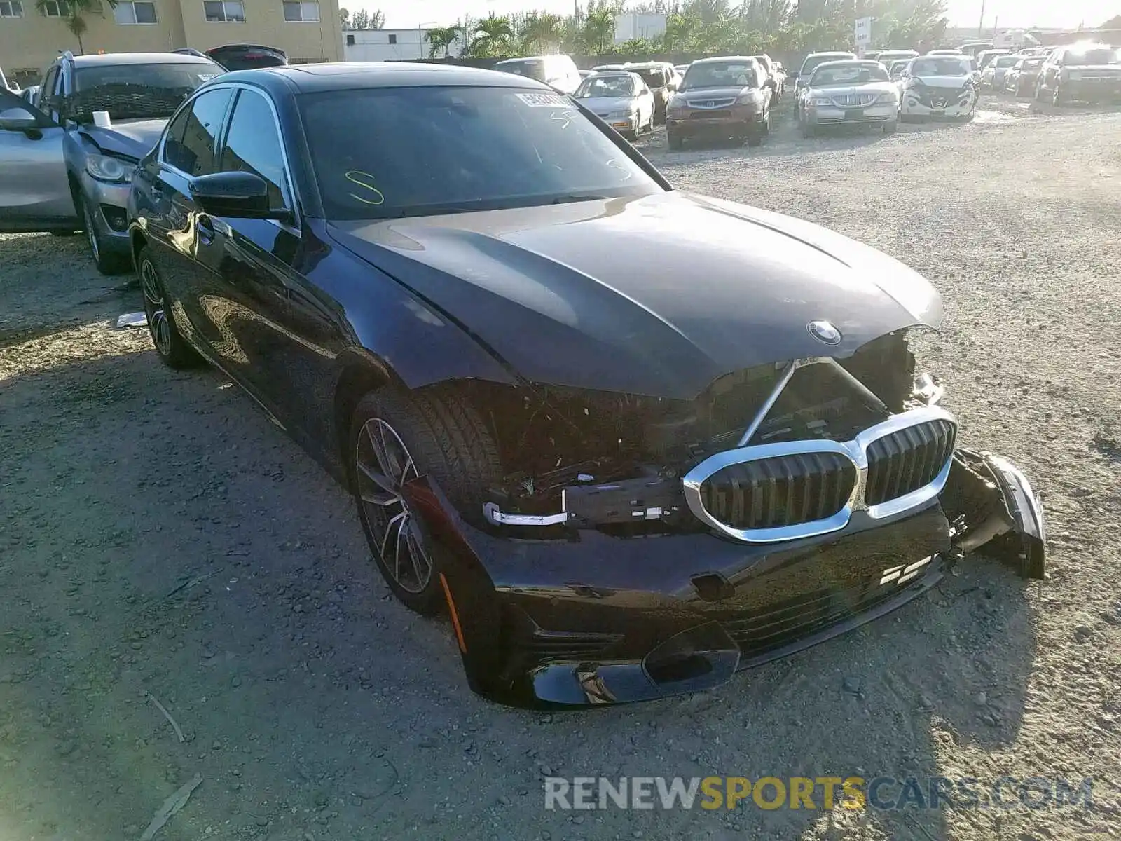 1 Photograph of a damaged car WBA5R1C50KAJ98811 BMW 3 SERIES 2019