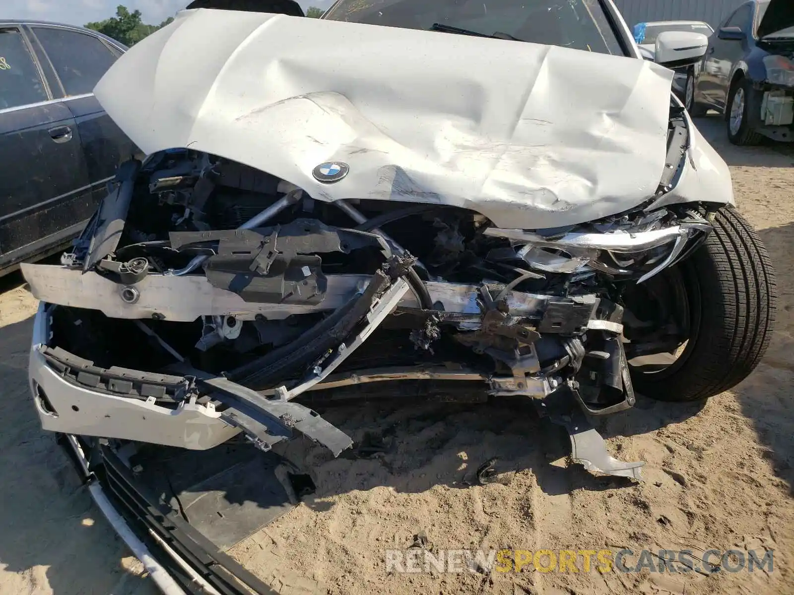 9 Фотография поврежденного автомобиля WBA5R1C50KAJ99747 BMW 3 SERIES 2019