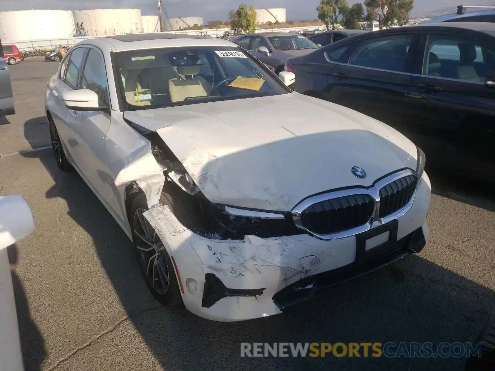 1 Photograph of a damaged car WBA5R1C50KAJ99778 BMW 3 SERIES 2019