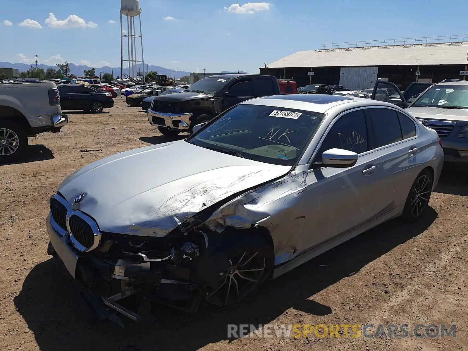 2 Photograph of a damaged car WBA5R1C50KAK06339 BMW 3 SERIES 2019