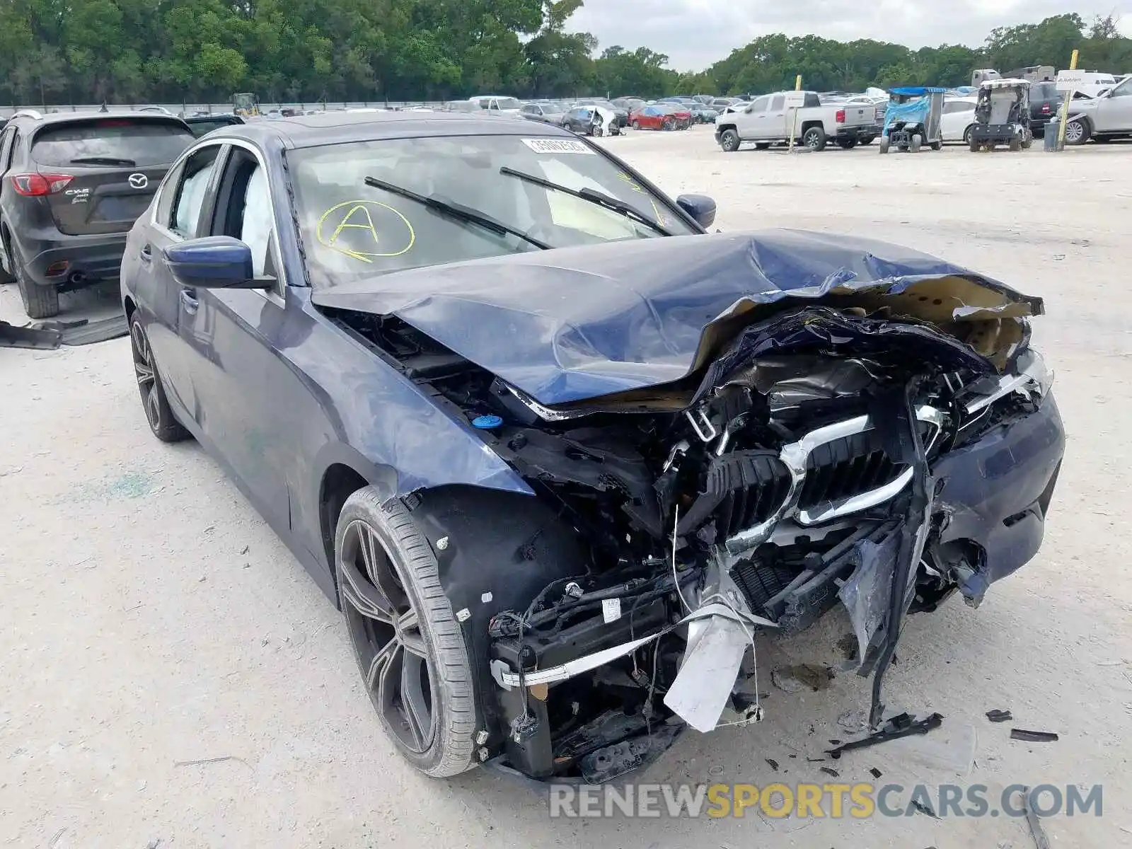 1 Photograph of a damaged car WBA5R1C50KAK10083 BMW 3 SERIES 2019