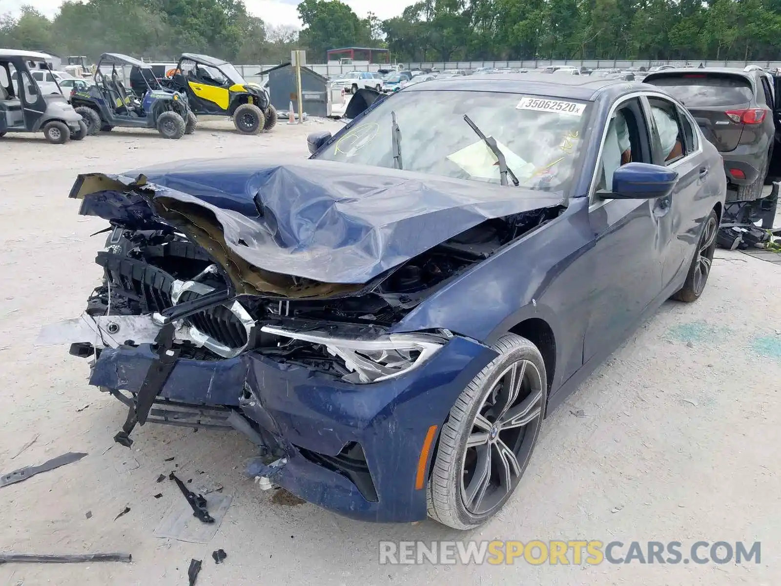 2 Photograph of a damaged car WBA5R1C50KAK10083 BMW 3 SERIES 2019