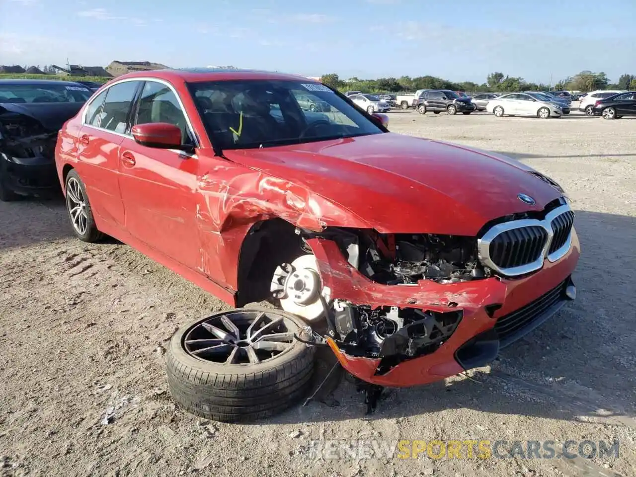 1 Photograph of a damaged car WBA5R1C50KAK10651 BMW 3 SERIES 2019