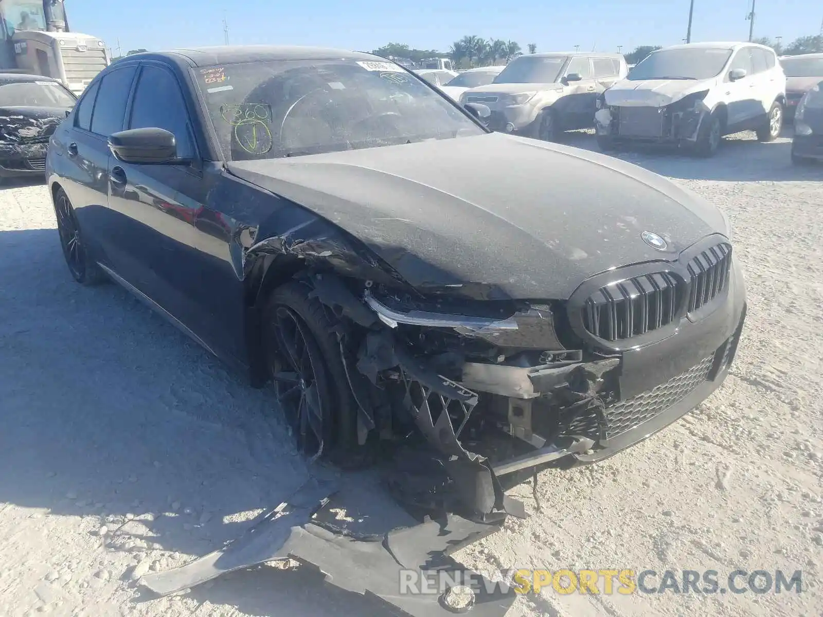 1 Фотография поврежденного автомобиля WBA5R1C50KAK10861 BMW 3 SERIES 2019