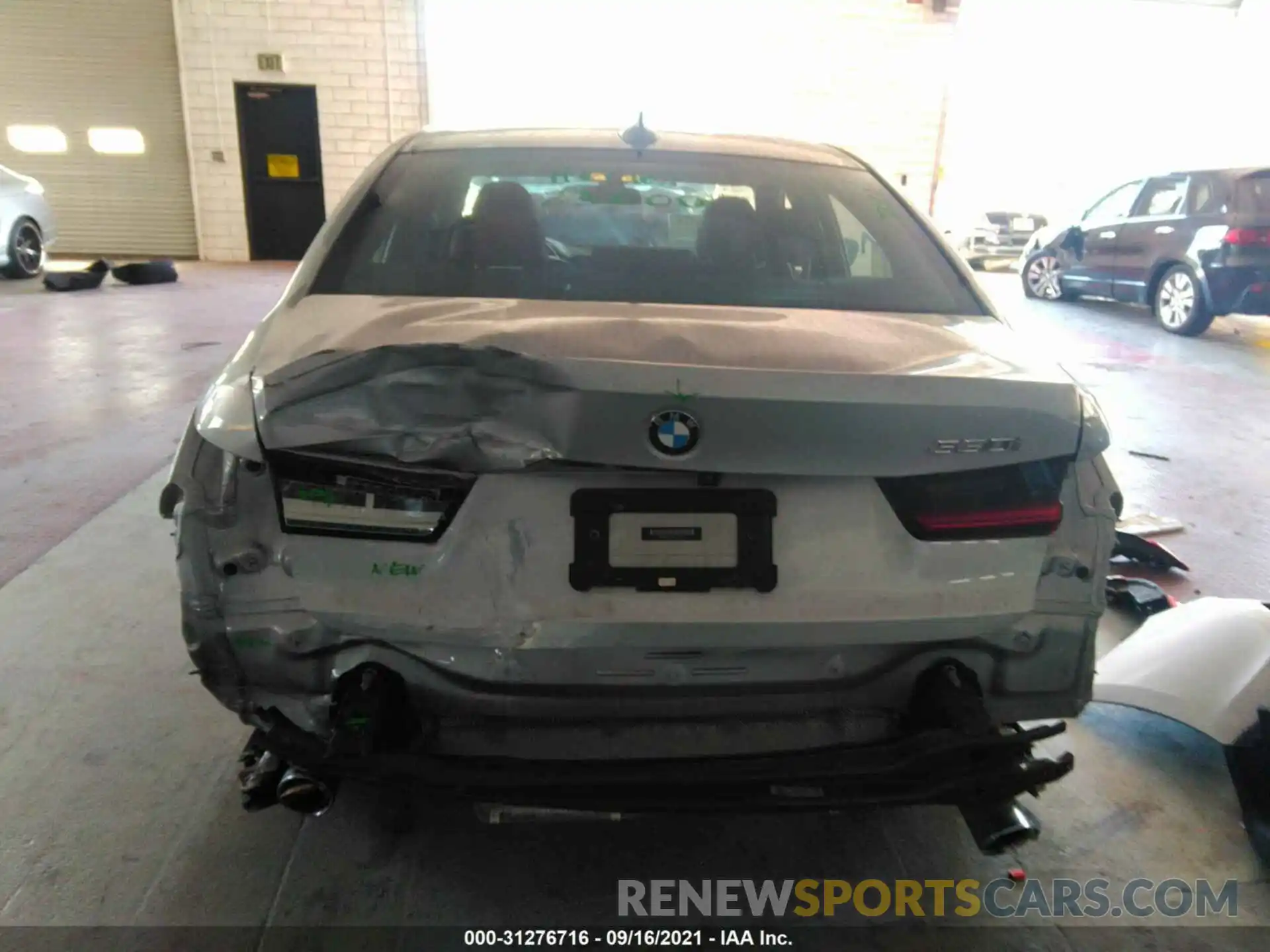 6 Photograph of a damaged car WBA5R1C50KAK11444 BMW 3 SERIES 2019