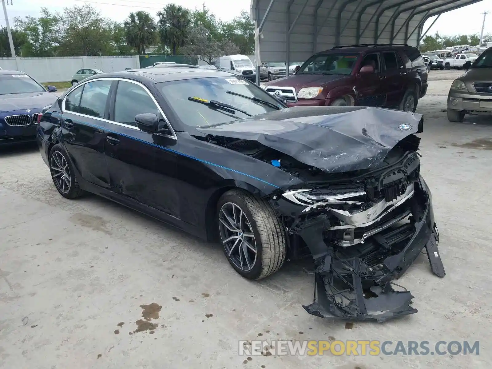 1 Photograph of a damaged car WBA5R1C51KAJ98400 BMW 3 SERIES 2019