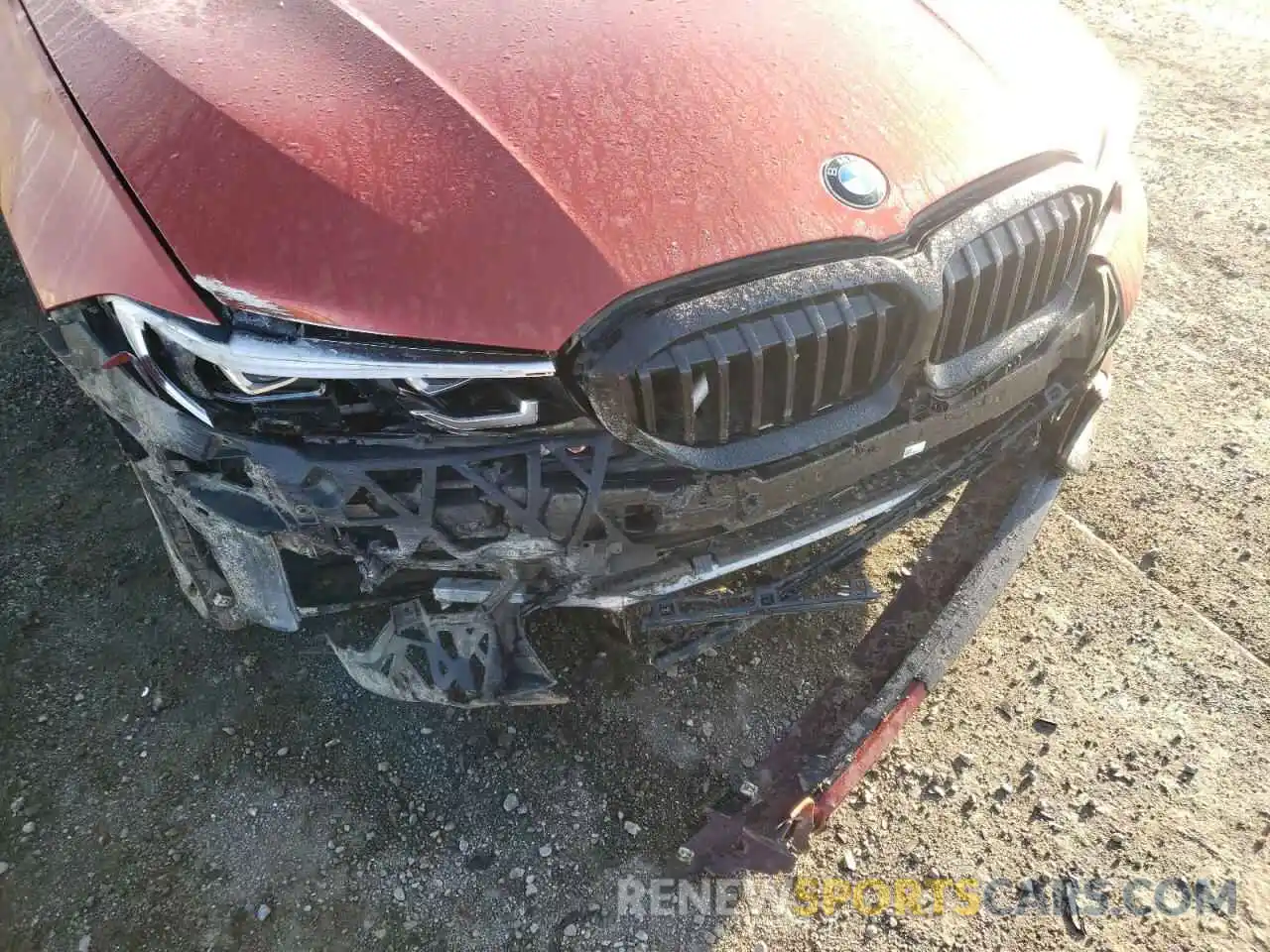 9 Photograph of a damaged car WBA5R1C51KAK07564 BMW 3 SERIES 2019