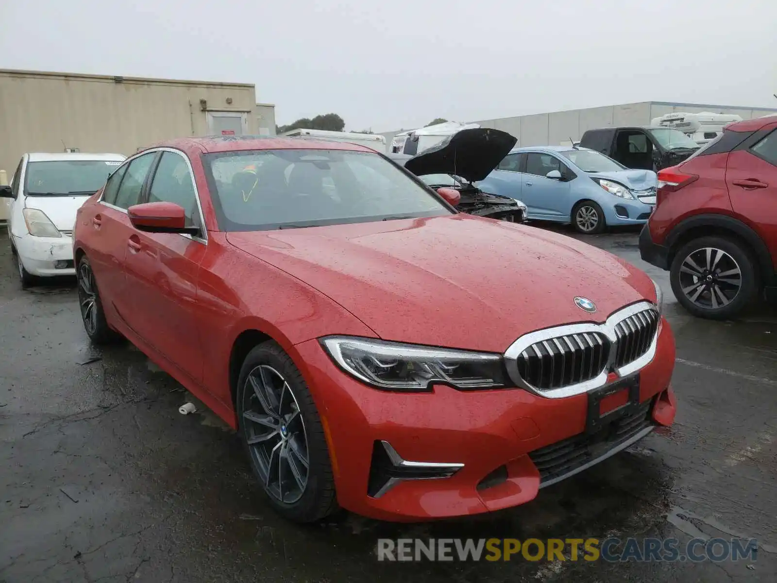 1 Photograph of a damaged car WBA5R1C51KAK10318 BMW 3 SERIES 2019