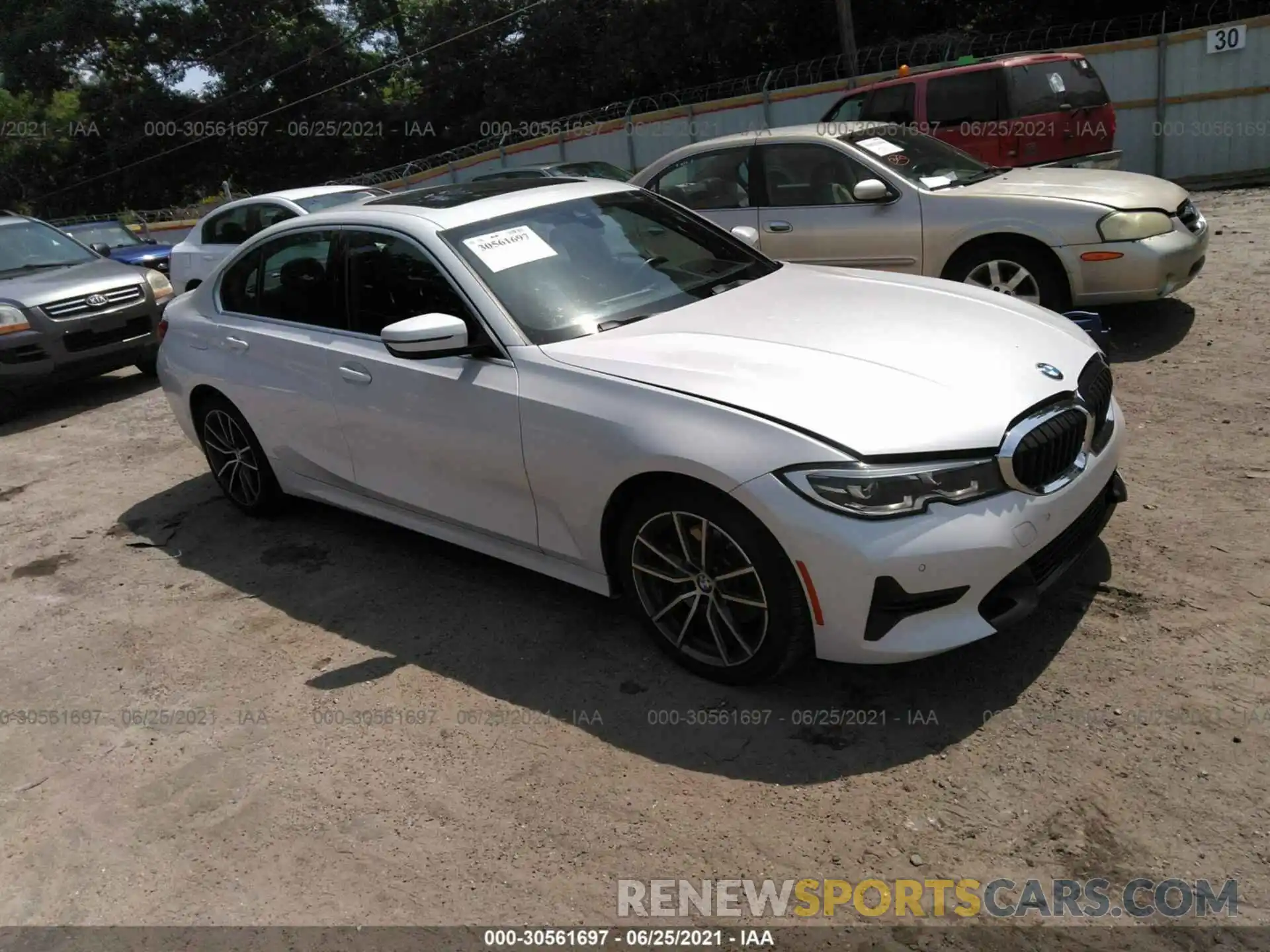 1 Photograph of a damaged car WBA5R1C51KFH04359 BMW 3 SERIES 2019