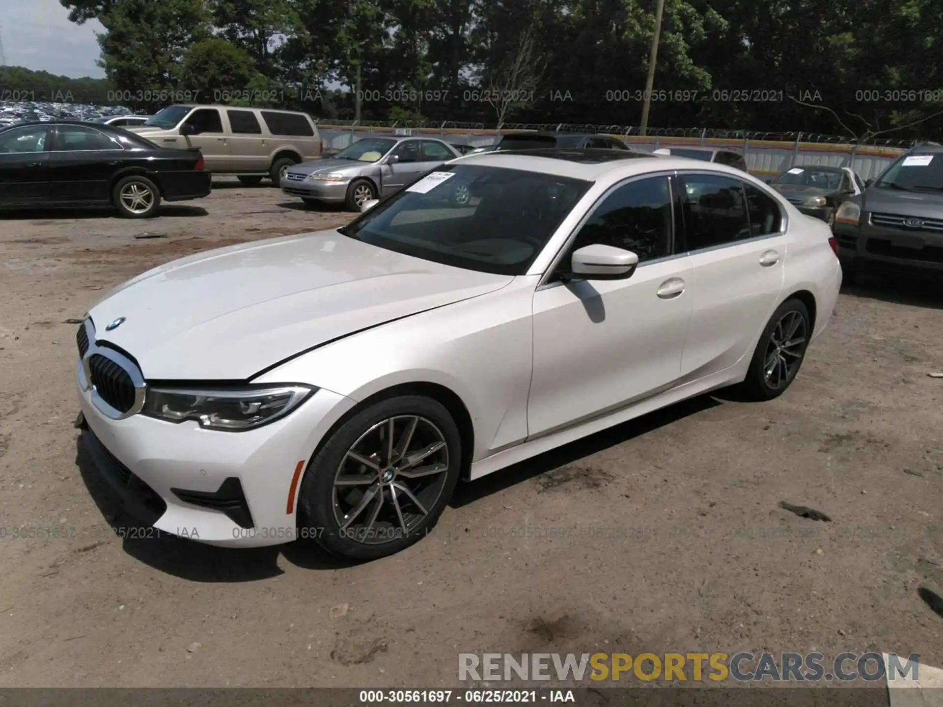 2 Photograph of a damaged car WBA5R1C51KFH04359 BMW 3 SERIES 2019