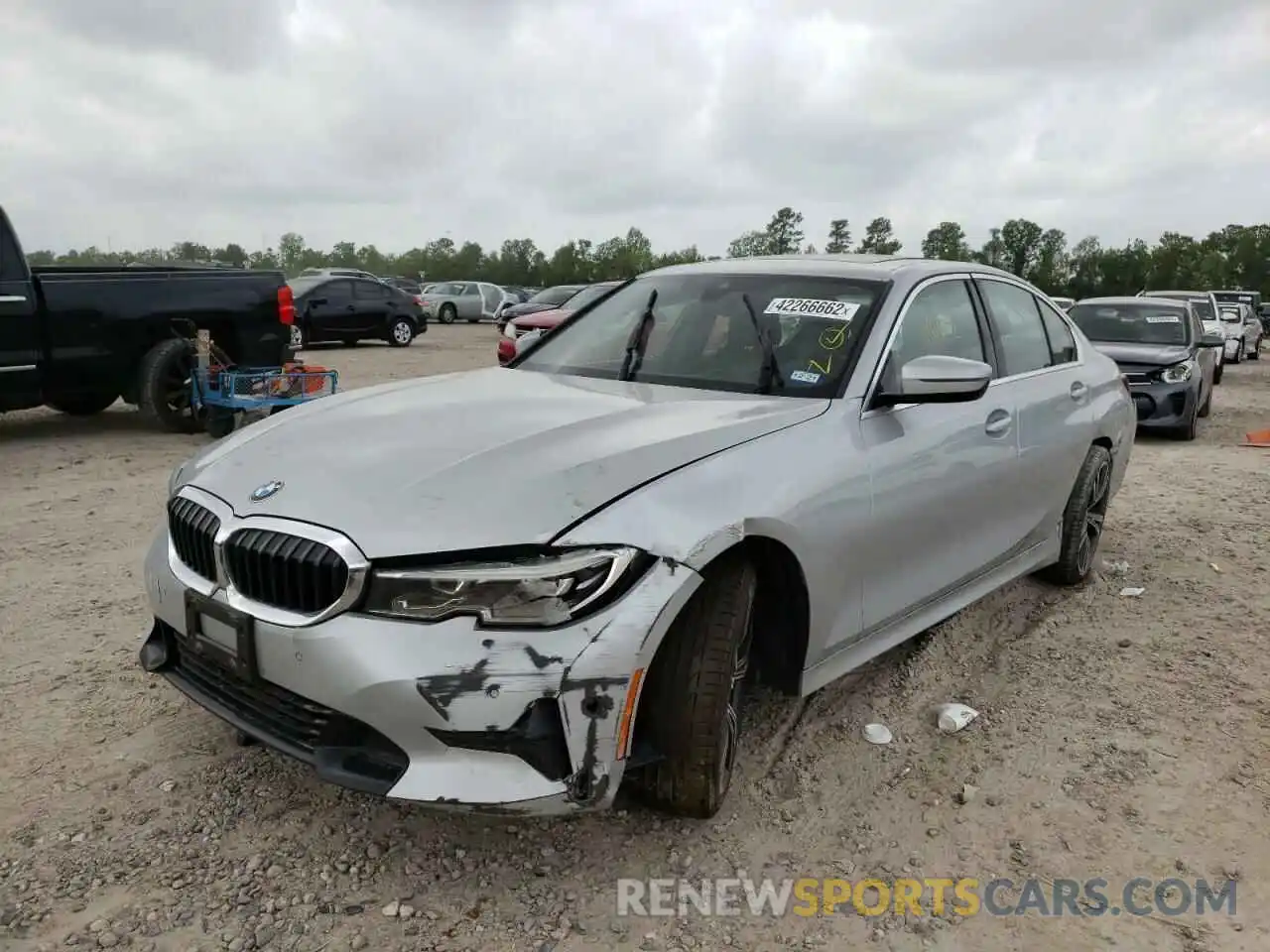 2 Photograph of a damaged car WBA5R1C51KFH11215 BMW 3 SERIES 2019