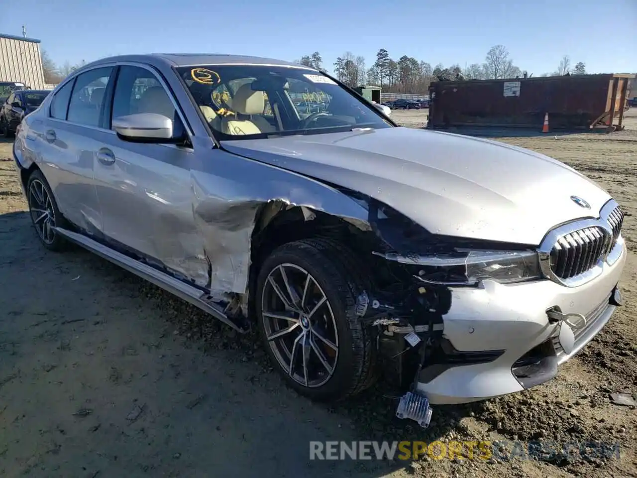 1 Photograph of a damaged car WBA5R1C51KFH11232 BMW 3 SERIES 2019