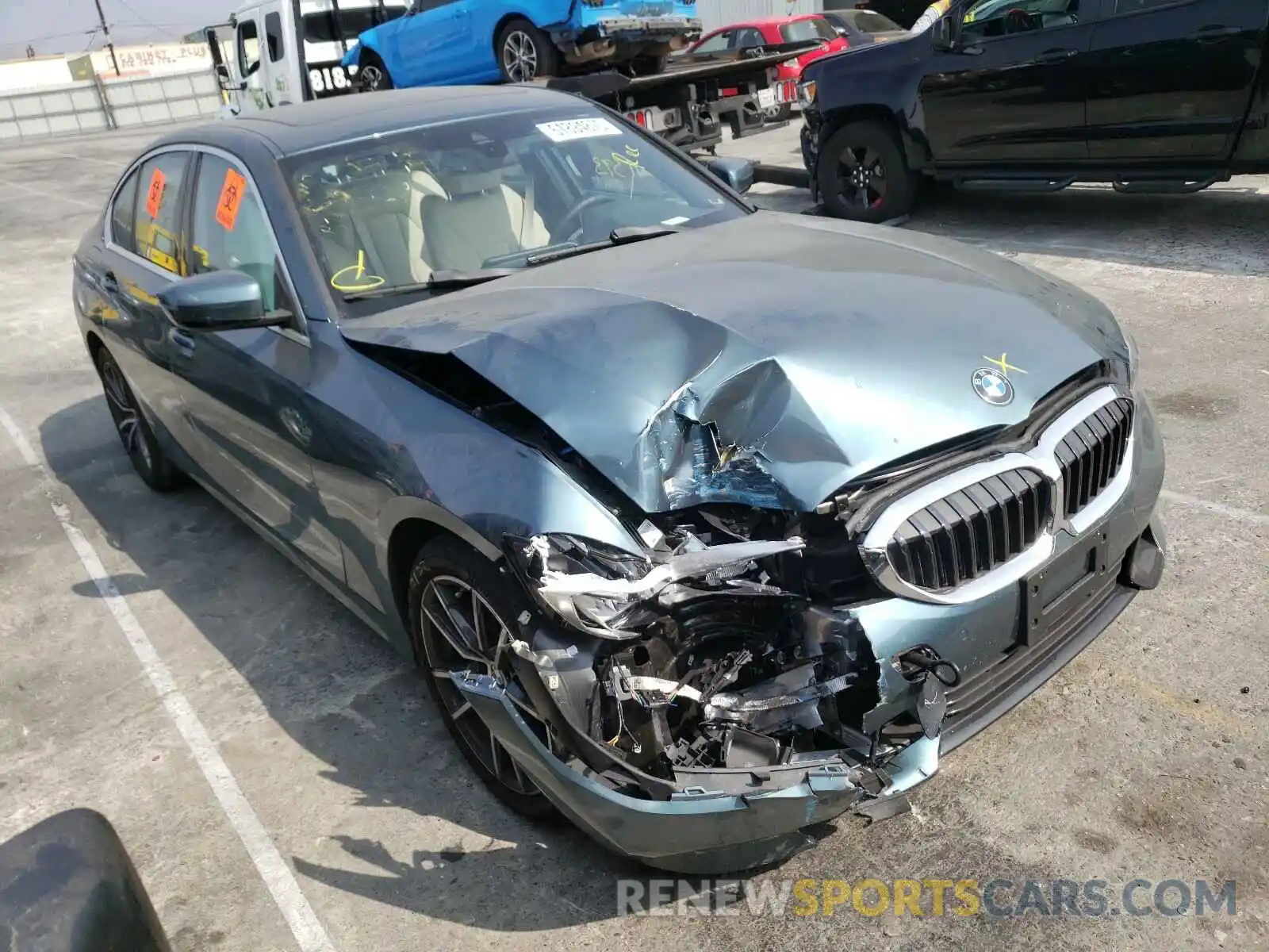 1 Photograph of a damaged car WBA5R1C51KFH17094 BMW 3 SERIES 2019