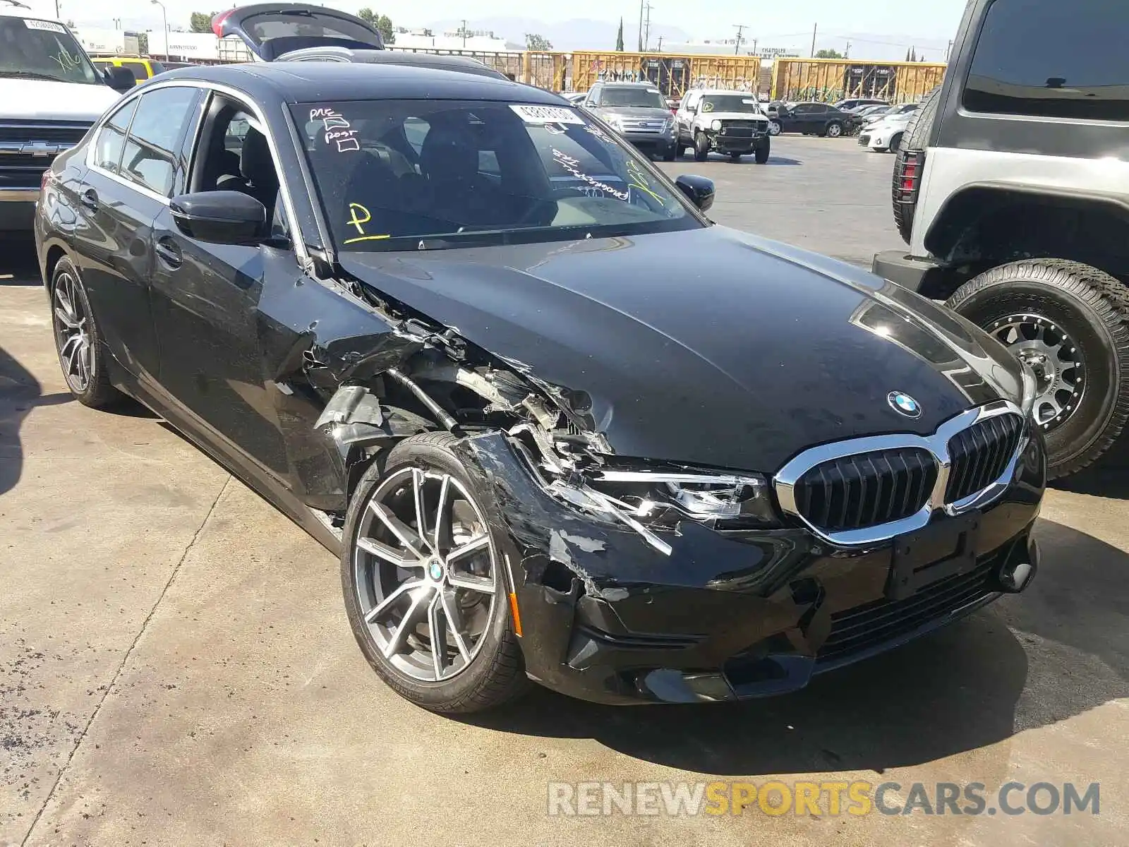 1 Photograph of a damaged car WBA5R1C52KAJ99555 BMW 3 SERIES 2019