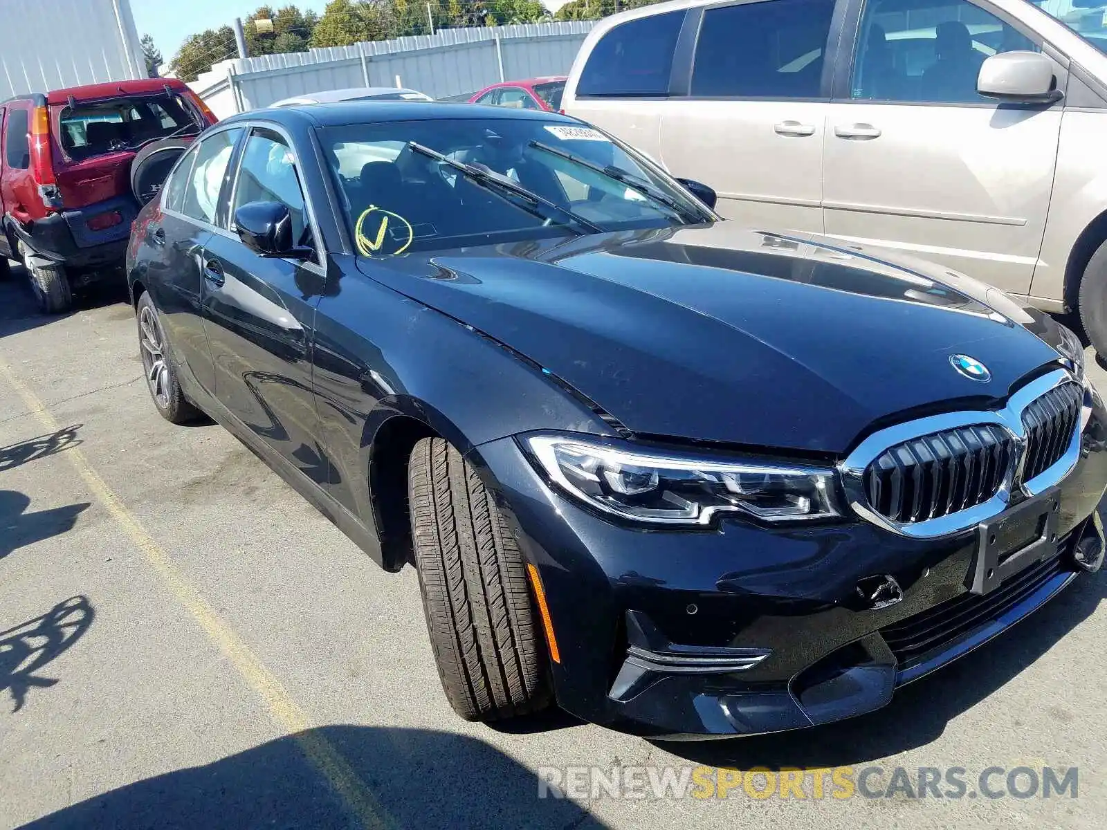 1 Photograph of a damaged car WBA5R1C52KAK08559 BMW 3 SERIES 2019