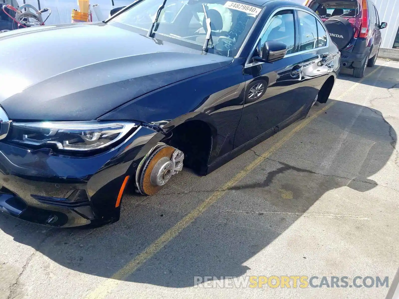 9 Photograph of a damaged car WBA5R1C52KAK08559 BMW 3 SERIES 2019