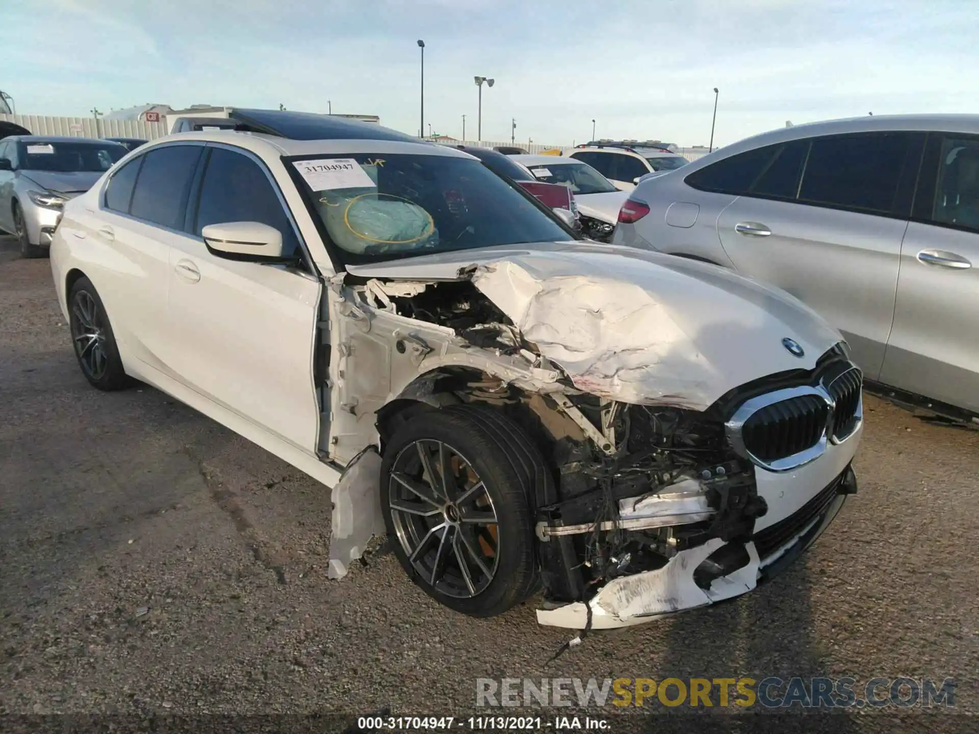 1 Photograph of a damaged car WBA5R1C52KAK10490 BMW 3 SERIES 2019