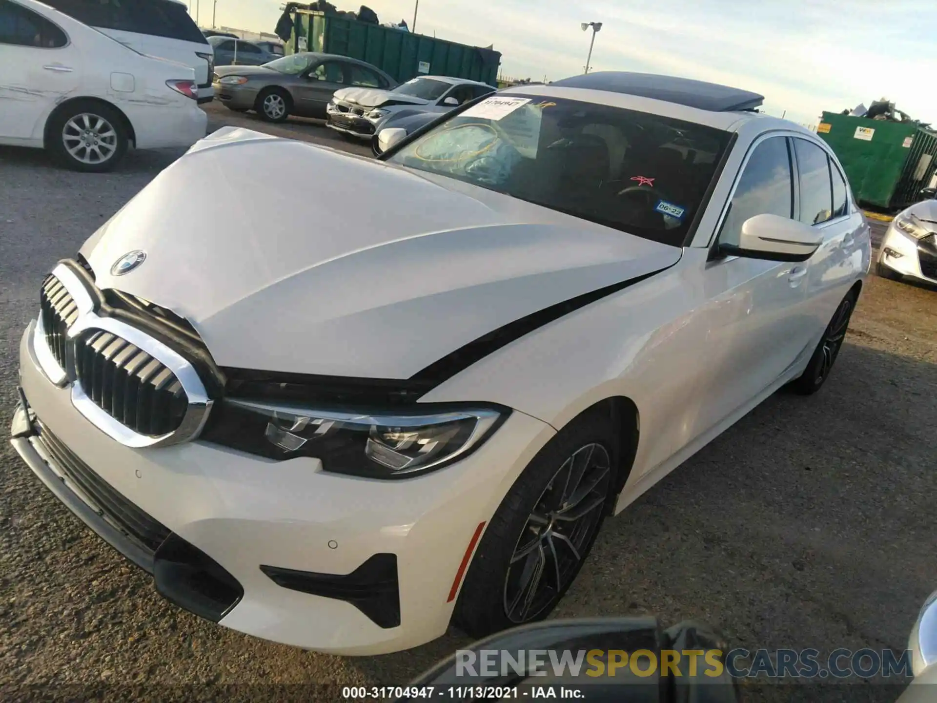 2 Photograph of a damaged car WBA5R1C52KAK10490 BMW 3 SERIES 2019