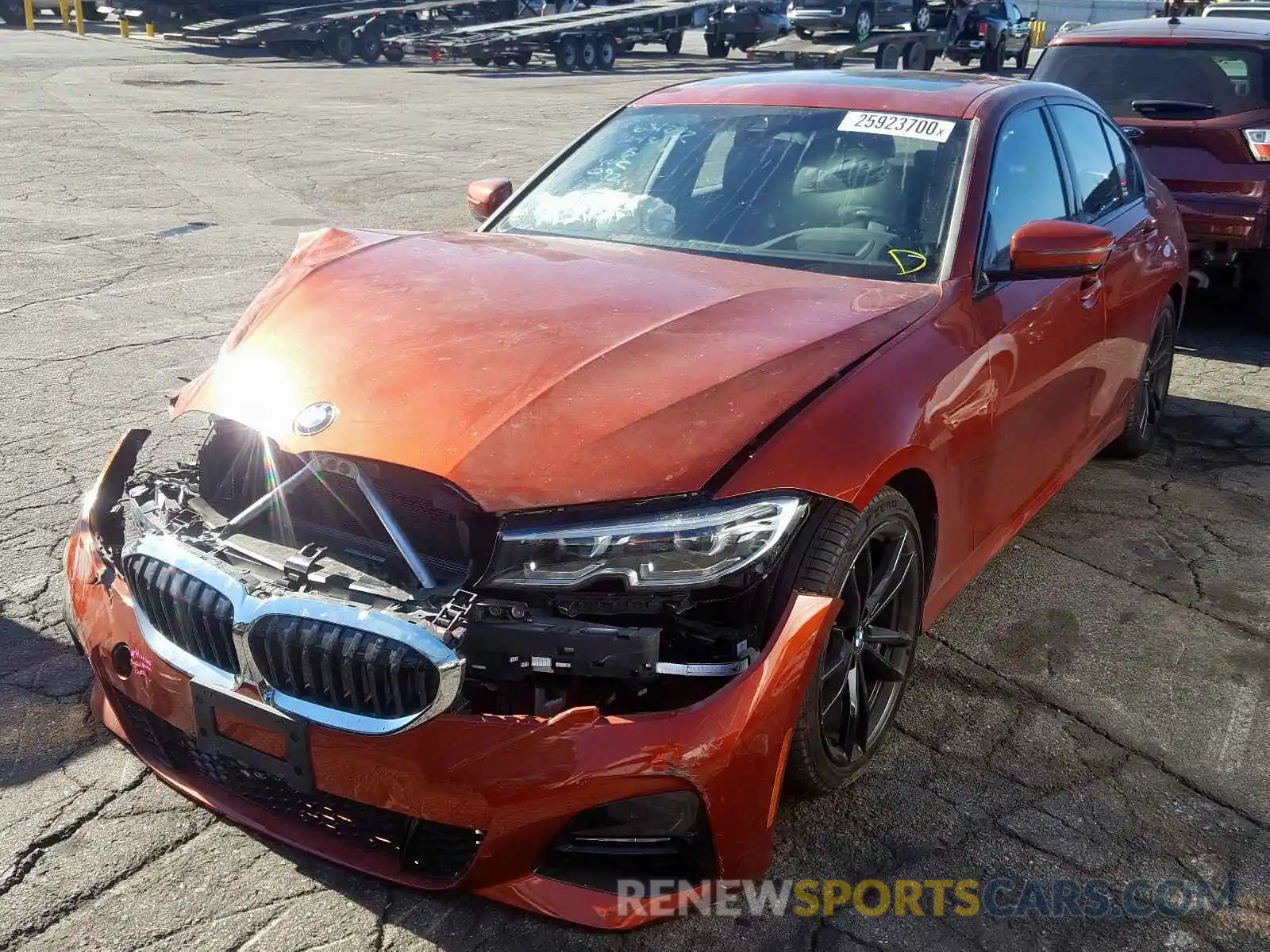 2 Photograph of a damaged car WBA5R1C52KAK11641 BMW 3 SERIES 2019