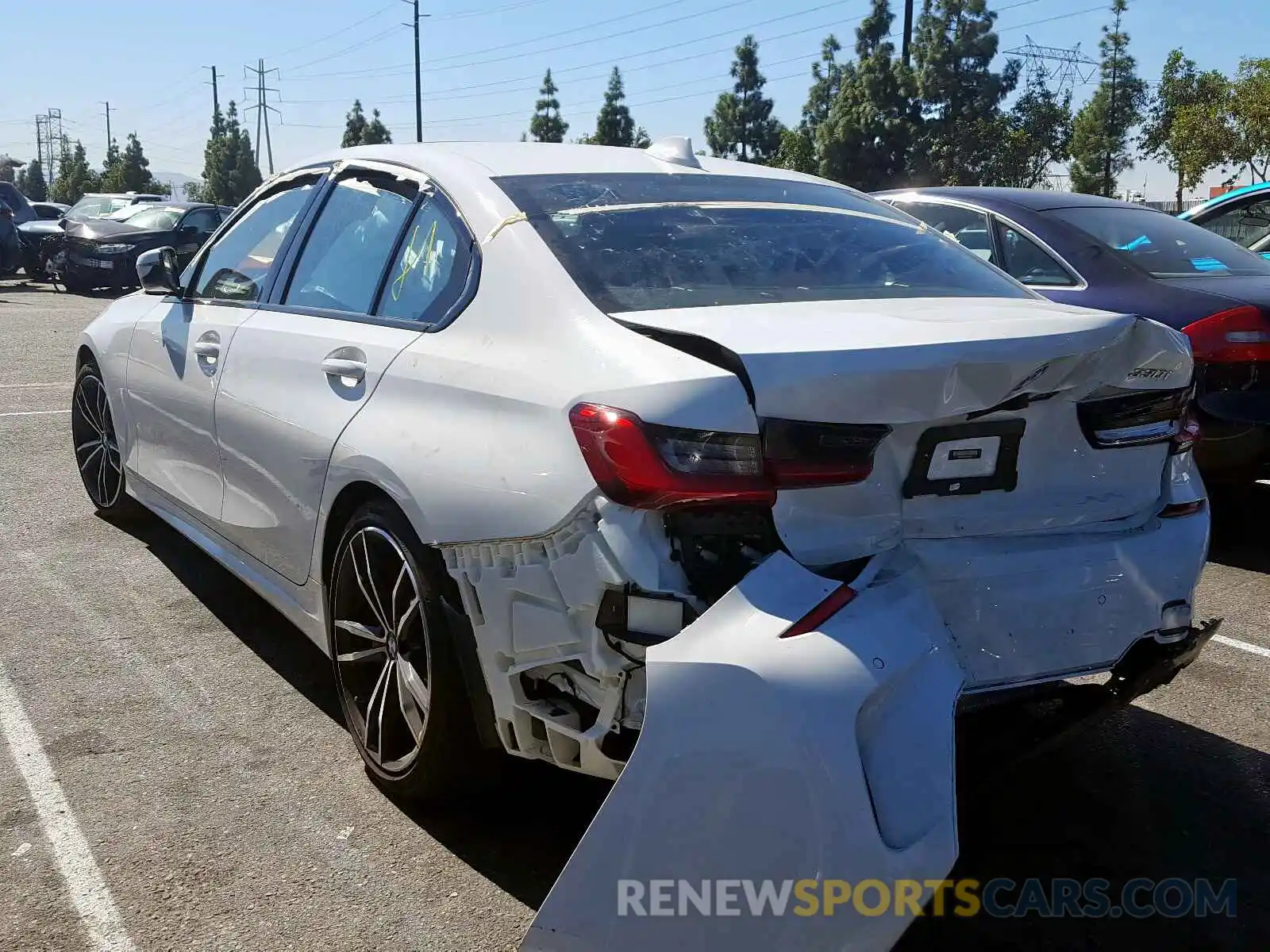 3 Фотография поврежденного автомобиля WBA5R1C52KAK12322 BMW 3 SERIES 2019