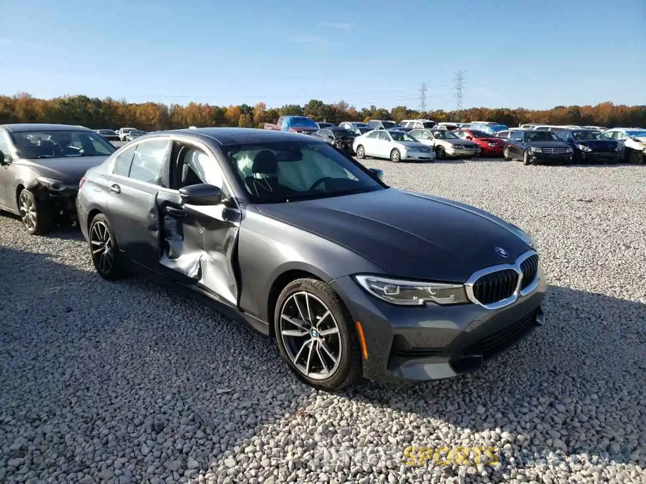 1 Photograph of a damaged car WBA5R1C52KAK12482 BMW 3 SERIES 2019