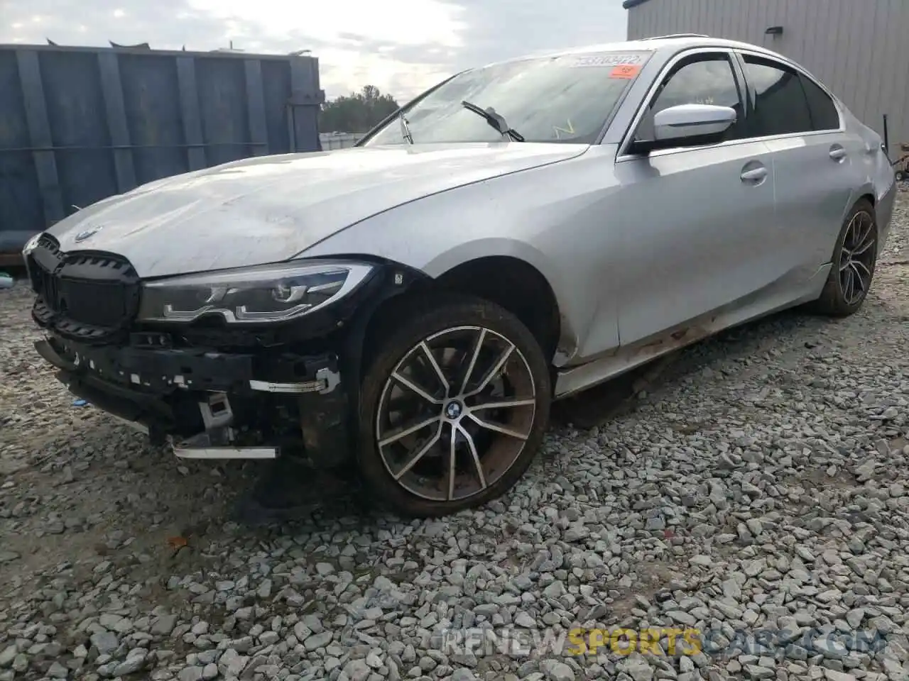 2 Фотография поврежденного автомобиля WBA5R1C52KFH05360 BMW 3 SERIES 2019