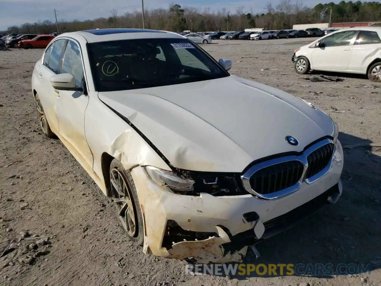 1 Photograph of a damaged car WBA5R1C52KFH11353 BMW 3 SERIES 2019