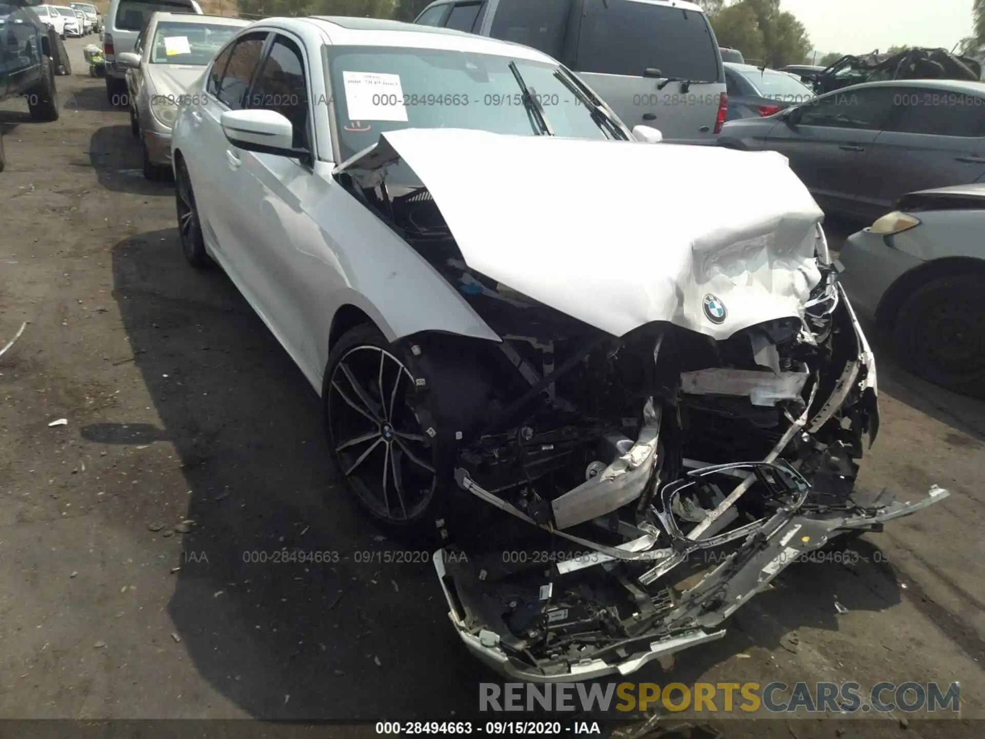 1 Photograph of a damaged car WBA5R1C53KAE81416 BMW 3 SERIES 2019