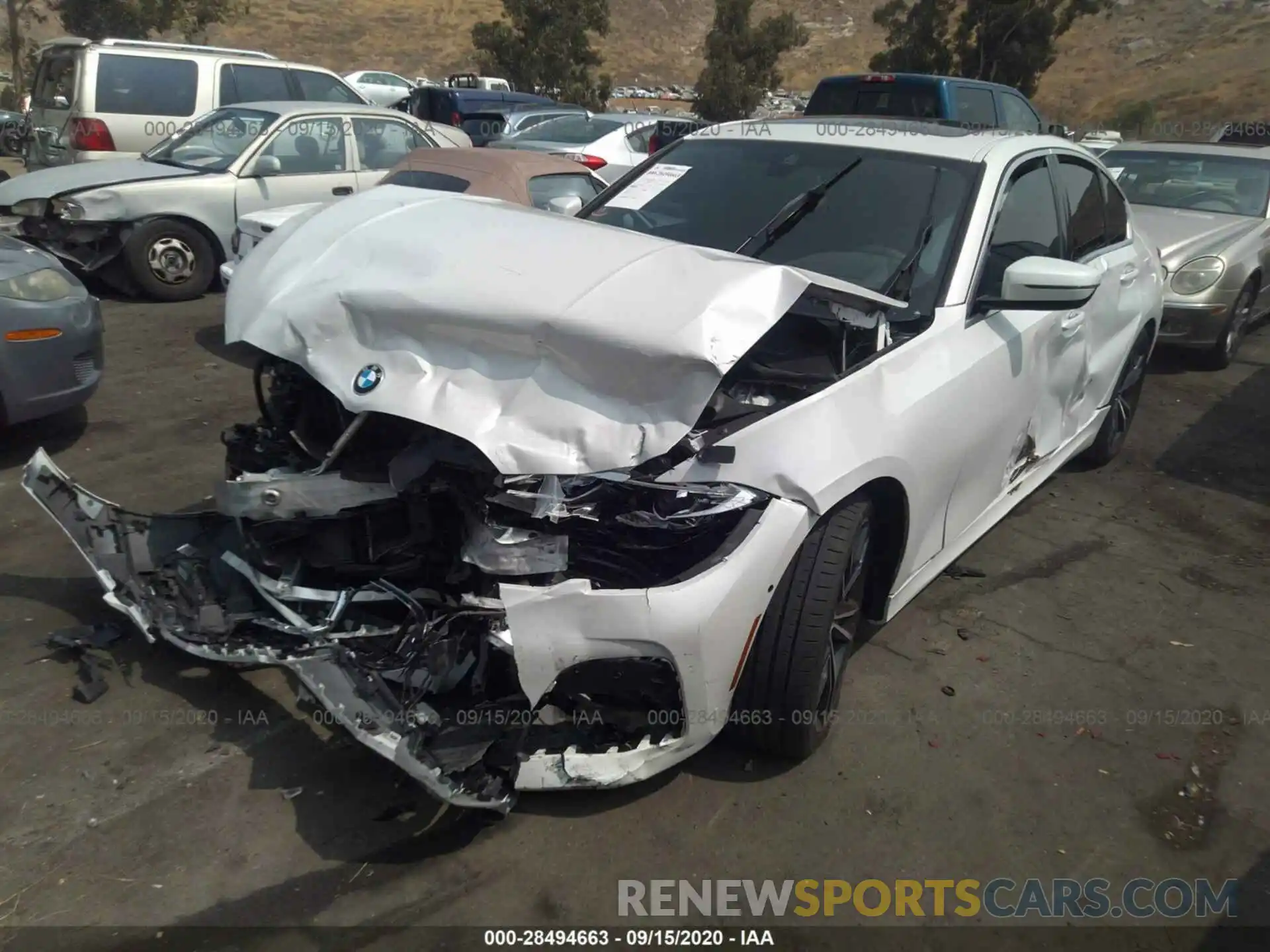 2 Photograph of a damaged car WBA5R1C53KAE81416 BMW 3 SERIES 2019