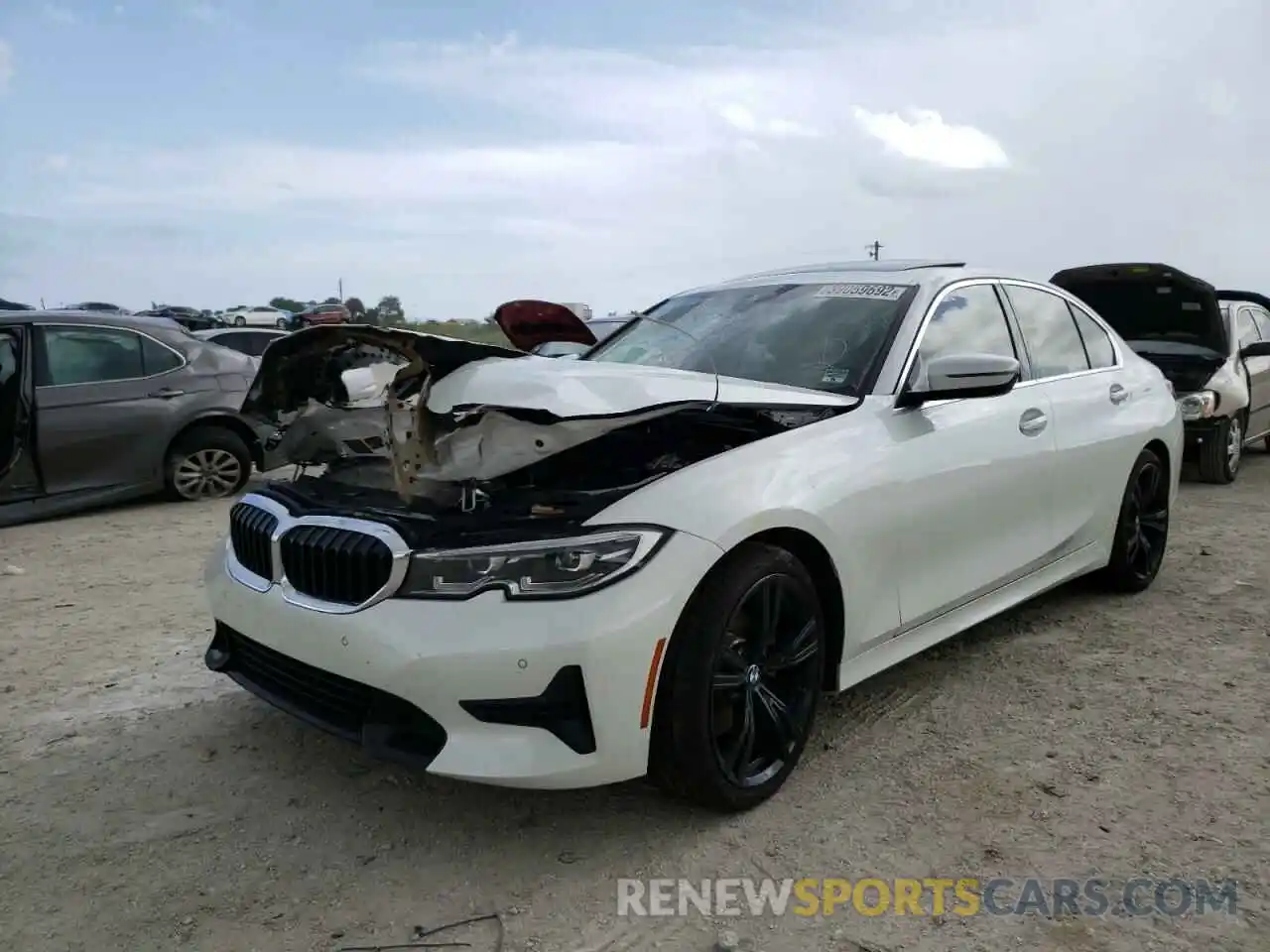 2 Photograph of a damaged car WBA5R1C53KAE81870 BMW 3 SERIES 2019