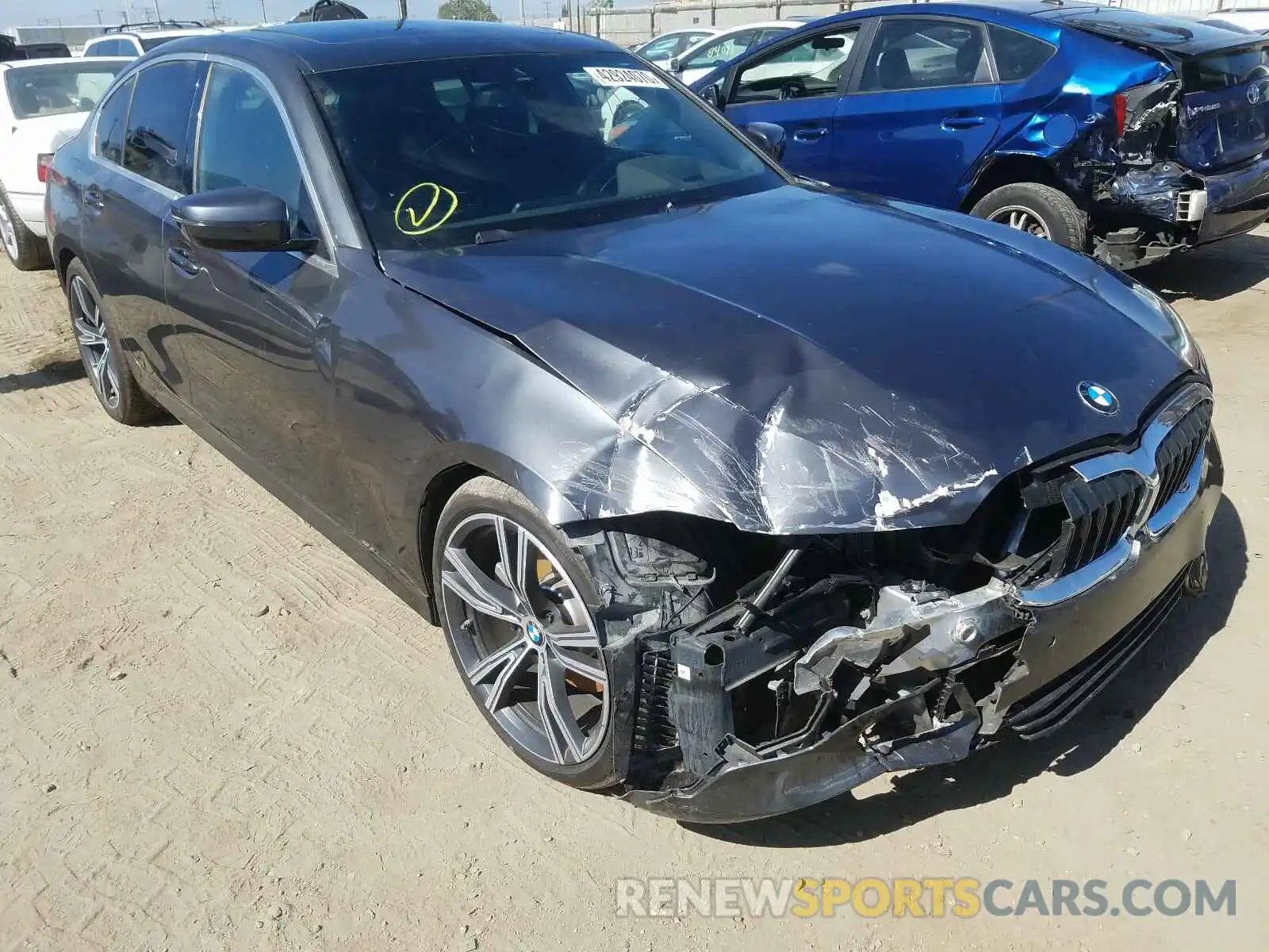 1 Photograph of a damaged car WBA5R1C53KAJ98592 BMW 3 SERIES 2019