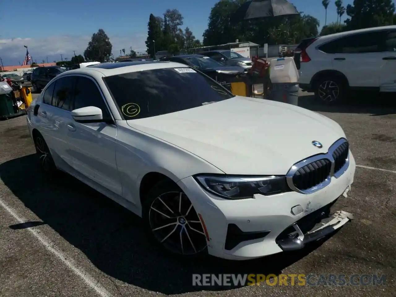 1 Photograph of a damaged car WBA5R1C53KAJ99287 BMW 3 SERIES 2019