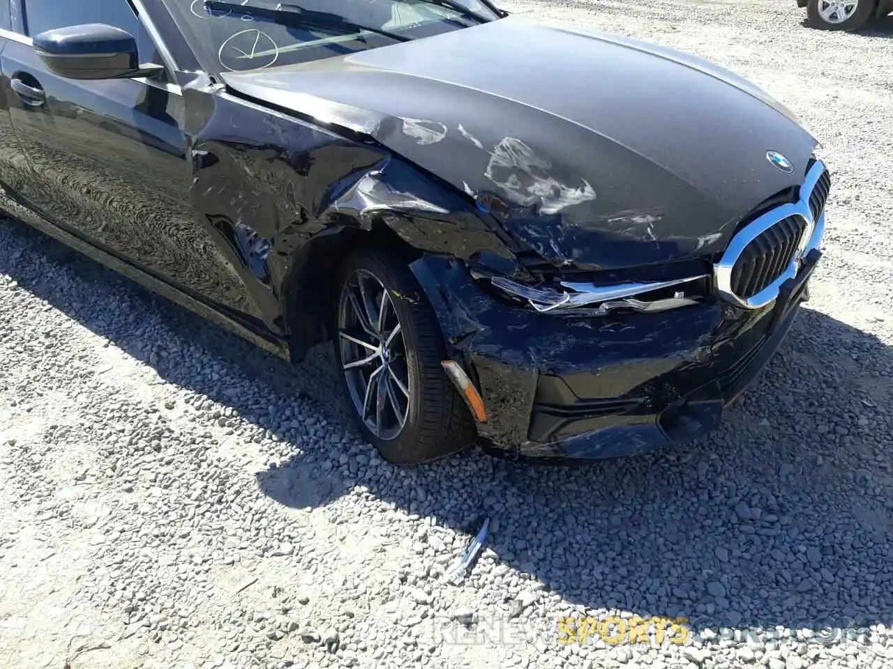 9 Photograph of a damaged car WBA5R1C53KAJ99516 BMW 3 SERIES 2019