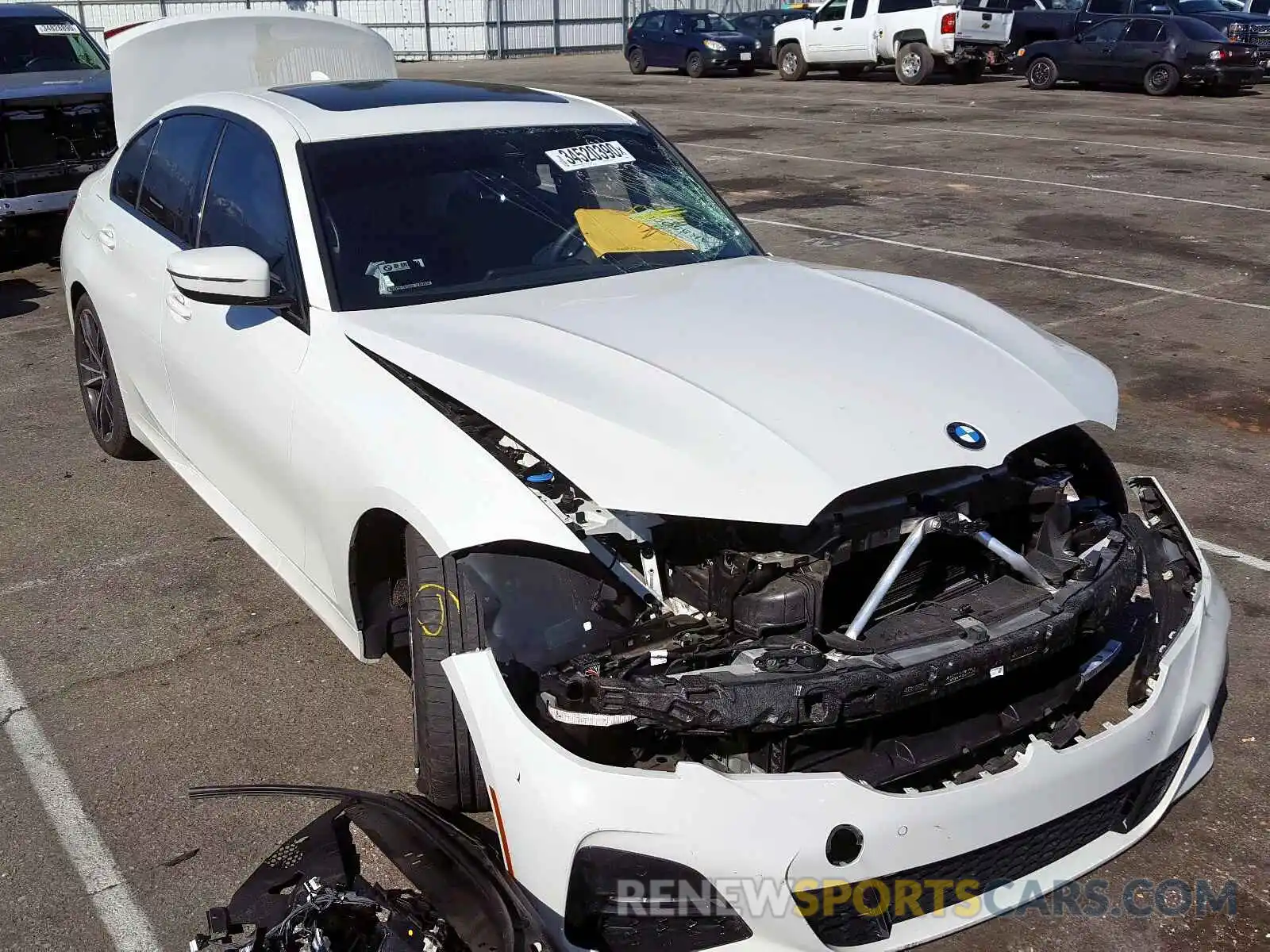 1 Photograph of a damaged car WBA5R1C53KAK06626 BMW 3 SERIES 2019