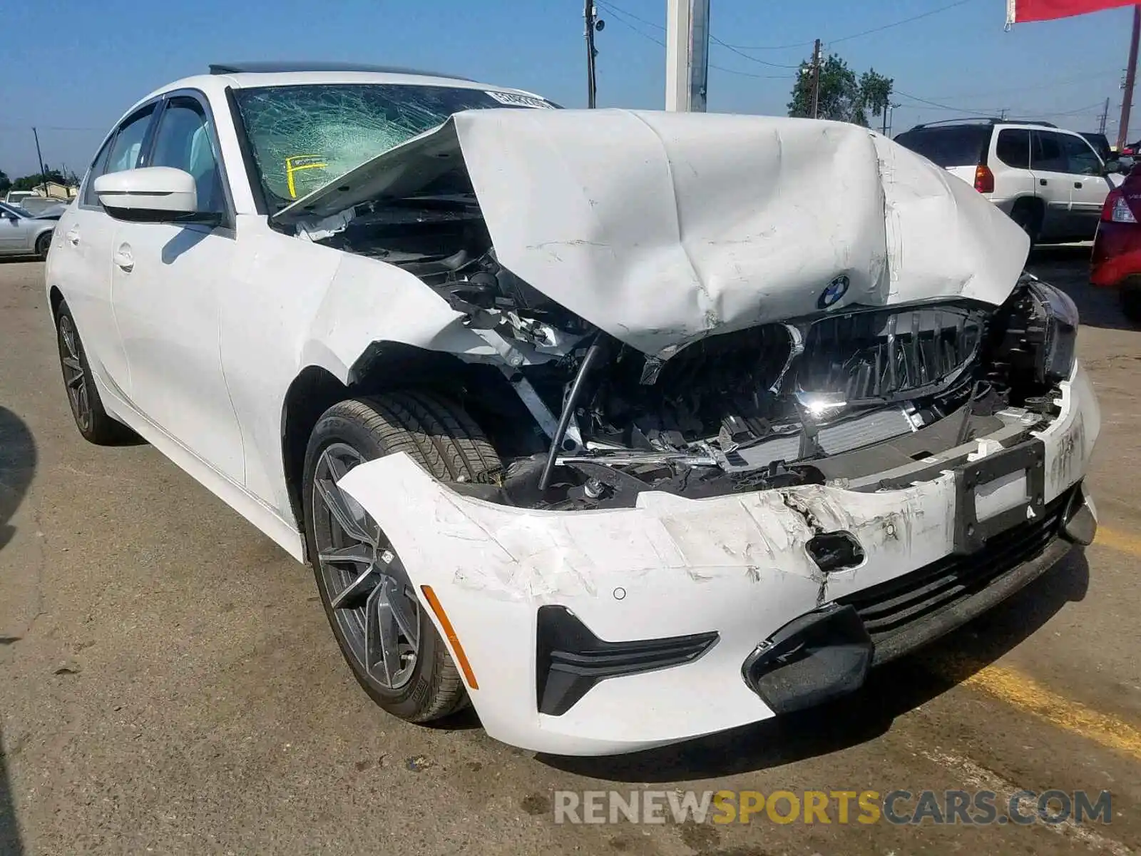 1 Photograph of a damaged car WBA5R1C53KAK09574 BMW 3 SERIES 2019