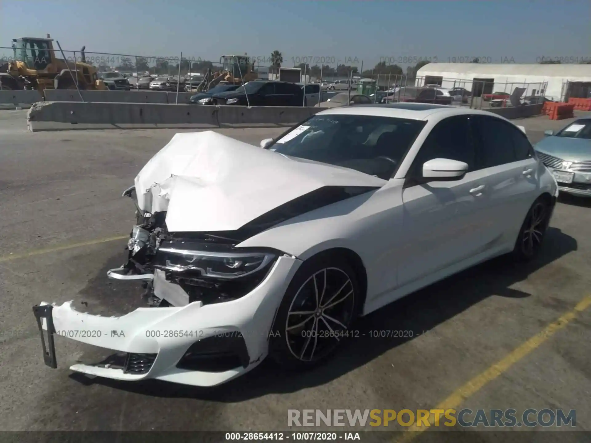 2 Photograph of a damaged car WBA5R1C53KAK11180 BMW 3 SERIES 2019