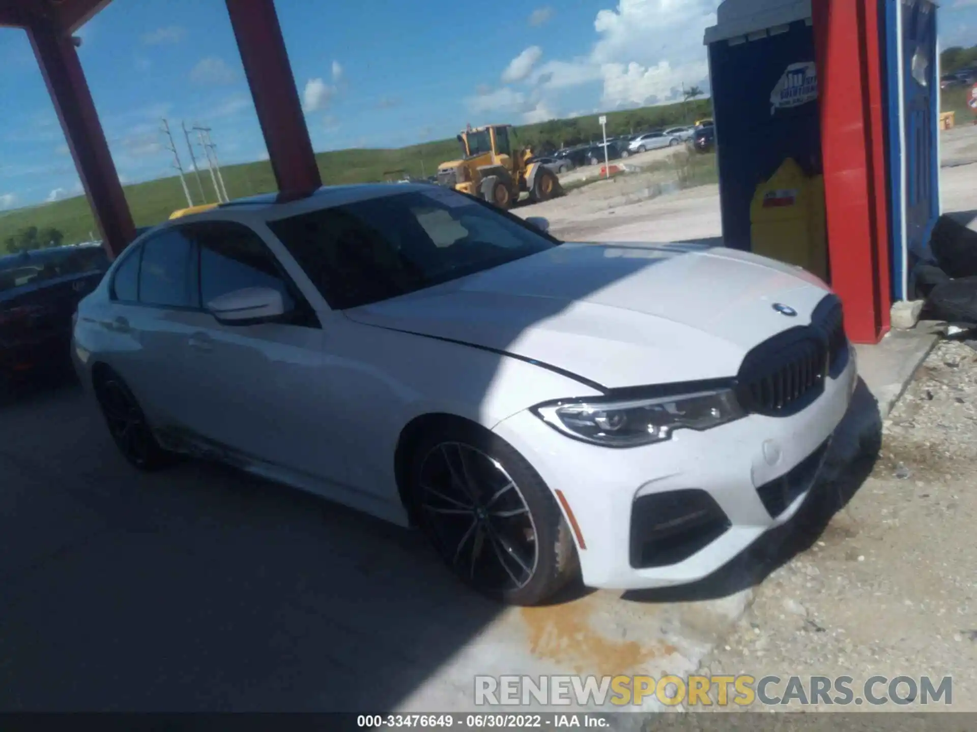 1 Photograph of a damaged car WBA5R1C53KAK12314 BMW 3 SERIES 2019