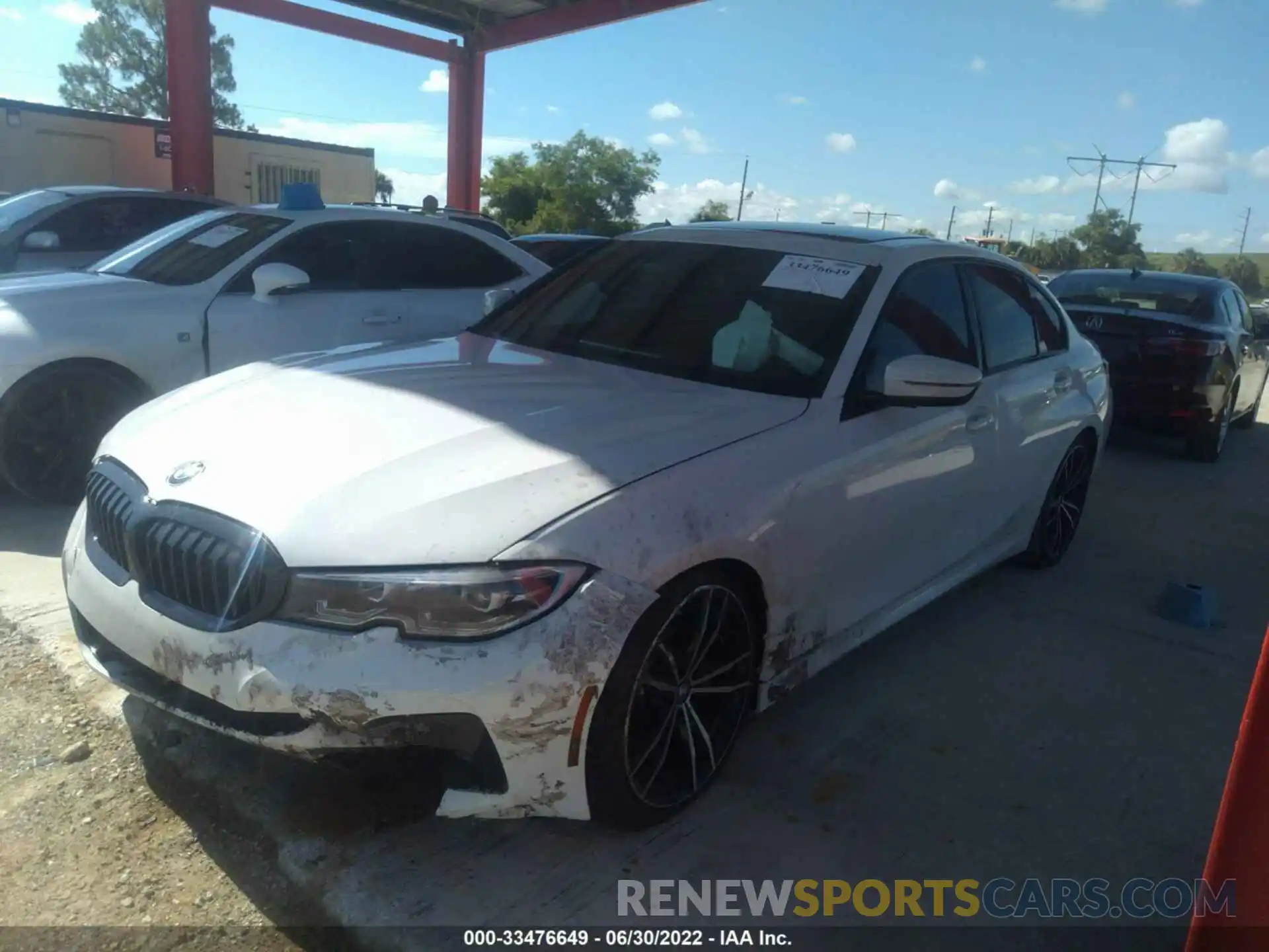 2 Photograph of a damaged car WBA5R1C53KAK12314 BMW 3 SERIES 2019