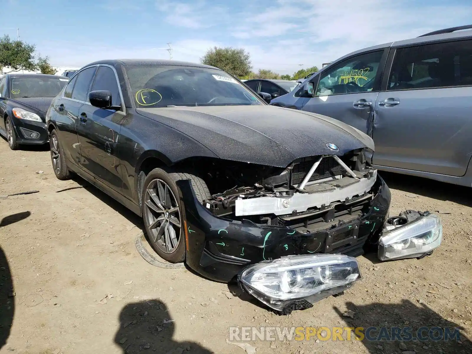 1 Photograph of a damaged car WBA5R1C53KAK12460 BMW 3 SERIES 2019