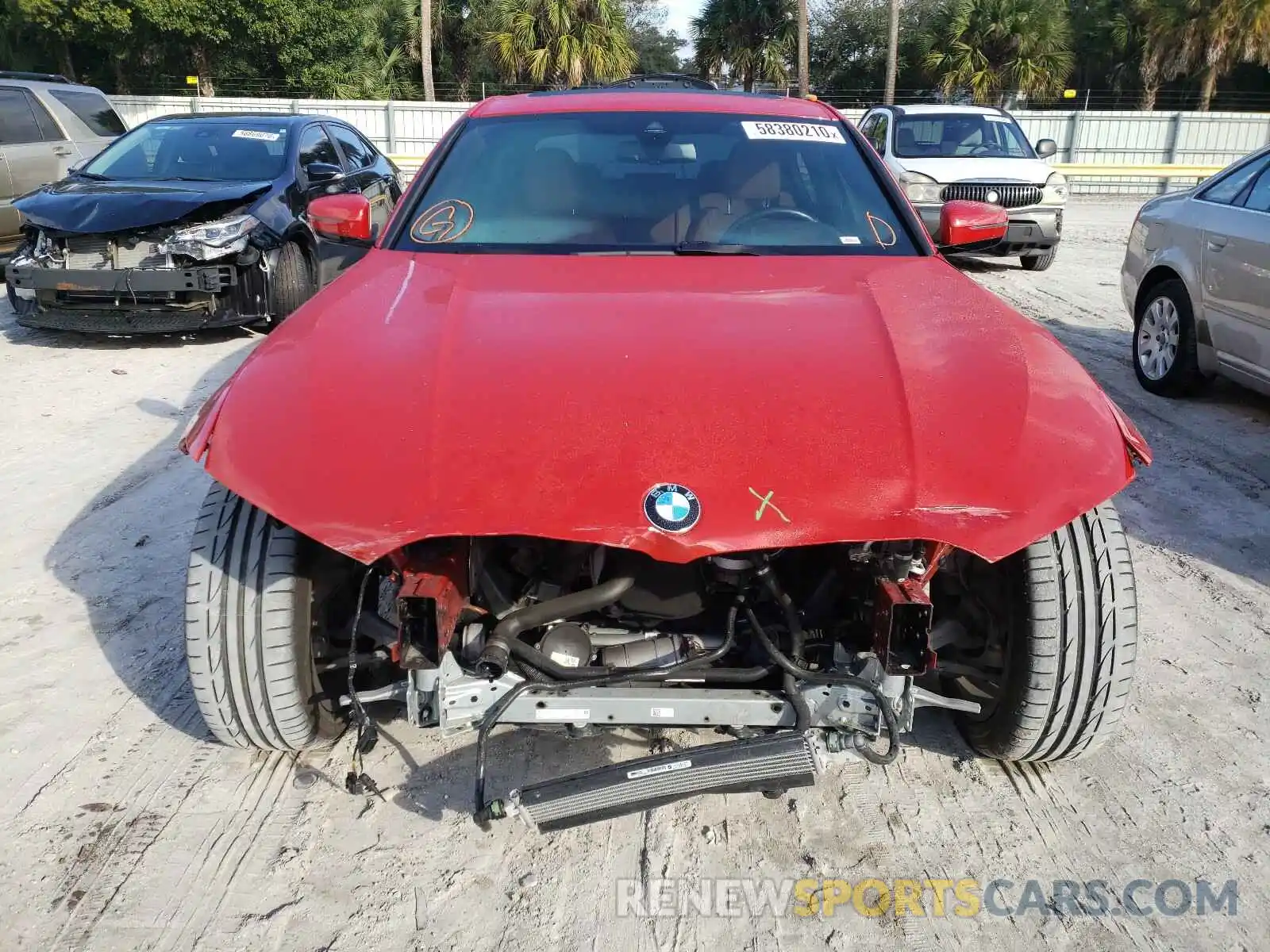 9 Photograph of a damaged car WBA5R1C53KAK12703 BMW 3 SERIES 2019