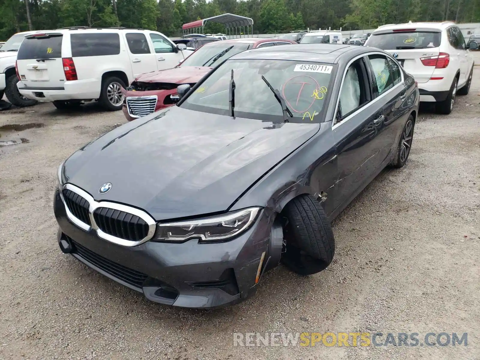 2 Photograph of a damaged car WBA5R1C53KFH05867 BMW 3 SERIES 2019