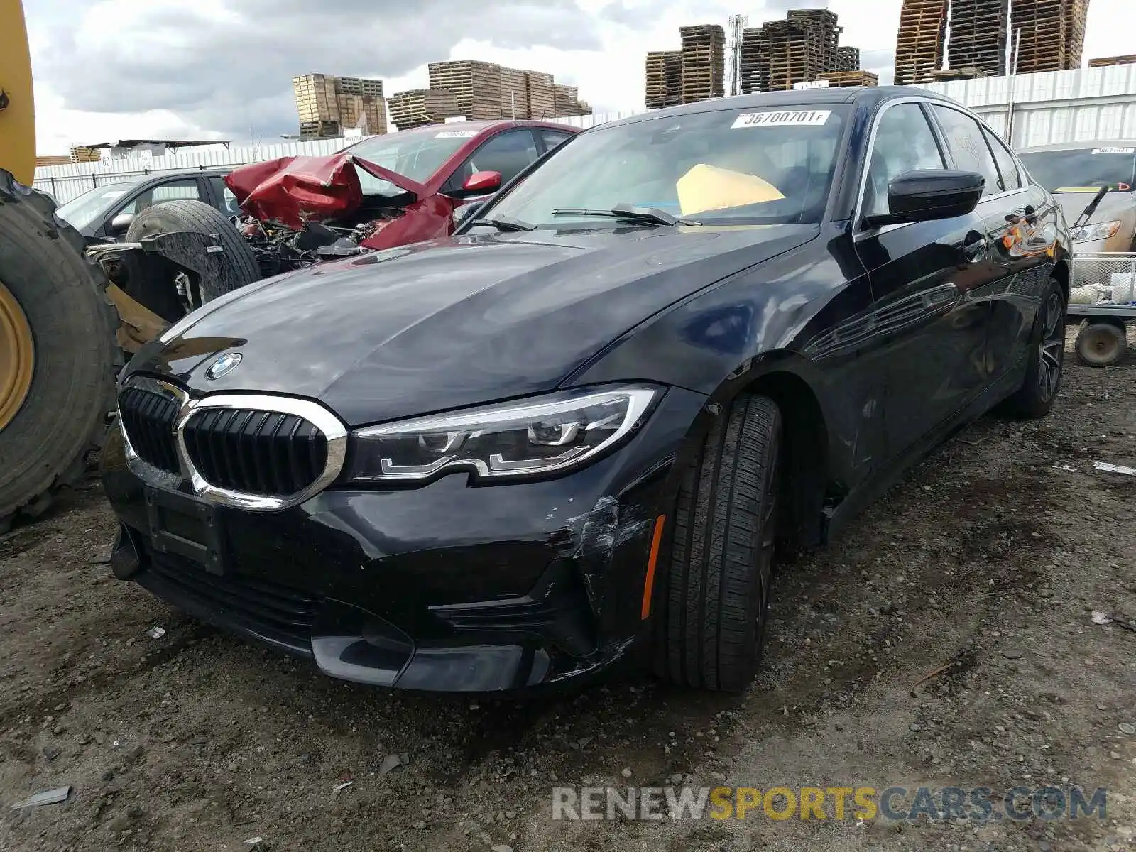 2 Фотография поврежденного автомобиля WBA5R1C53KFH10177 BMW 3 SERIES 2019