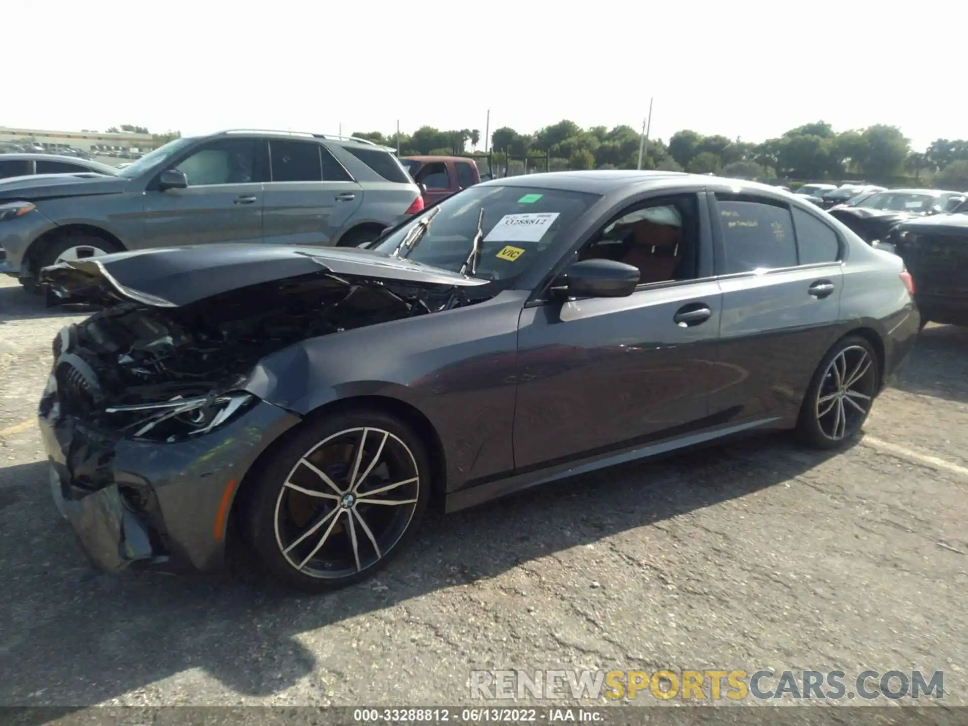 2 Photograph of a damaged car WBA5R1C53KFH11183 BMW 3 SERIES 2019