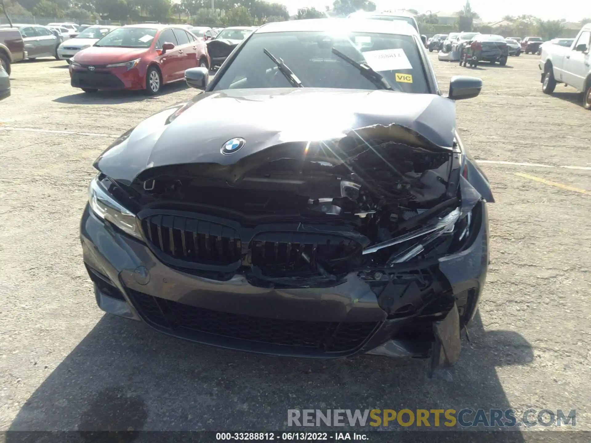 6 Photograph of a damaged car WBA5R1C53KFH11183 BMW 3 SERIES 2019