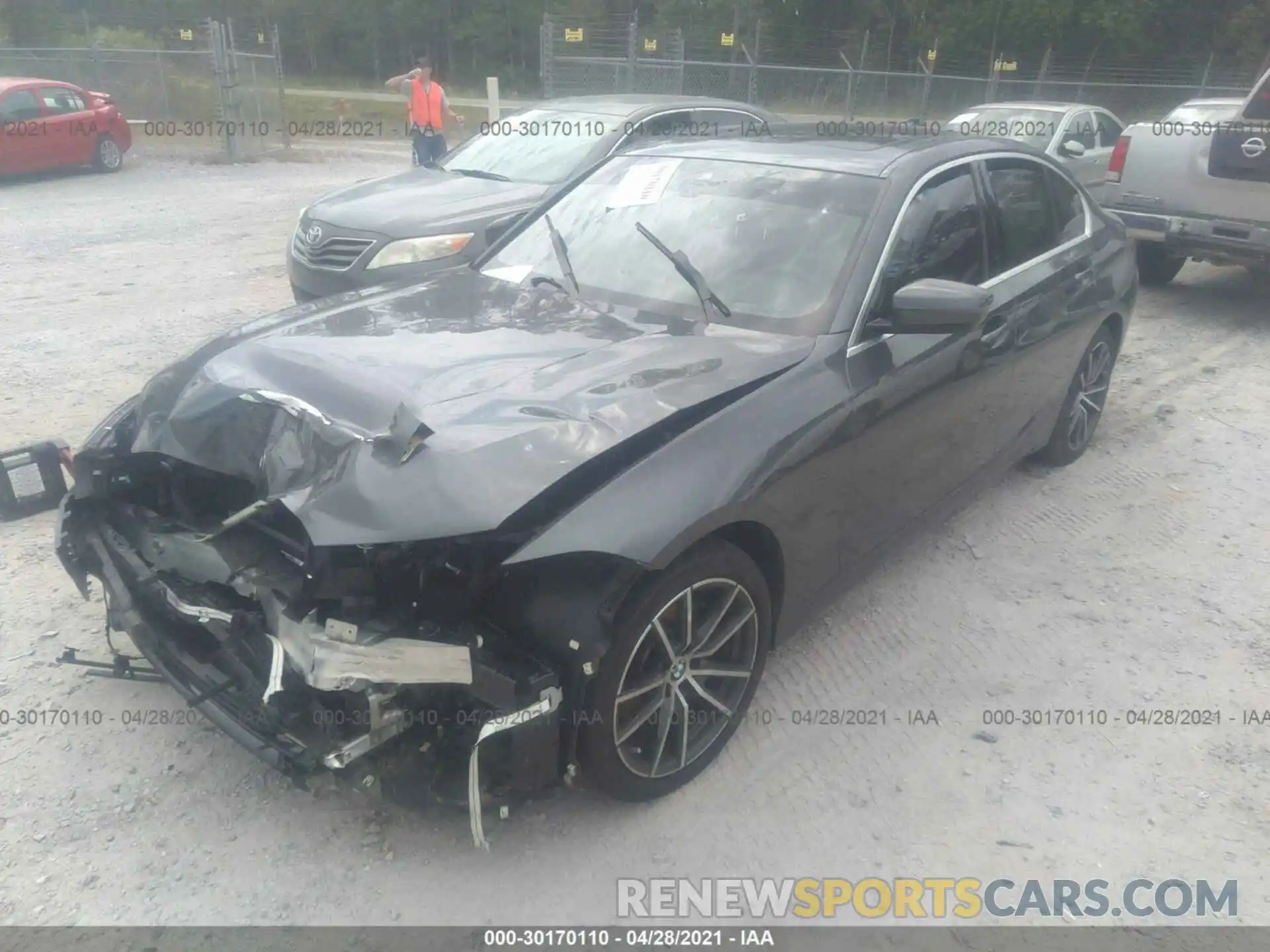 2 Photograph of a damaged car WBA5R1C53KFH11622 BMW 3 SERIES 2019