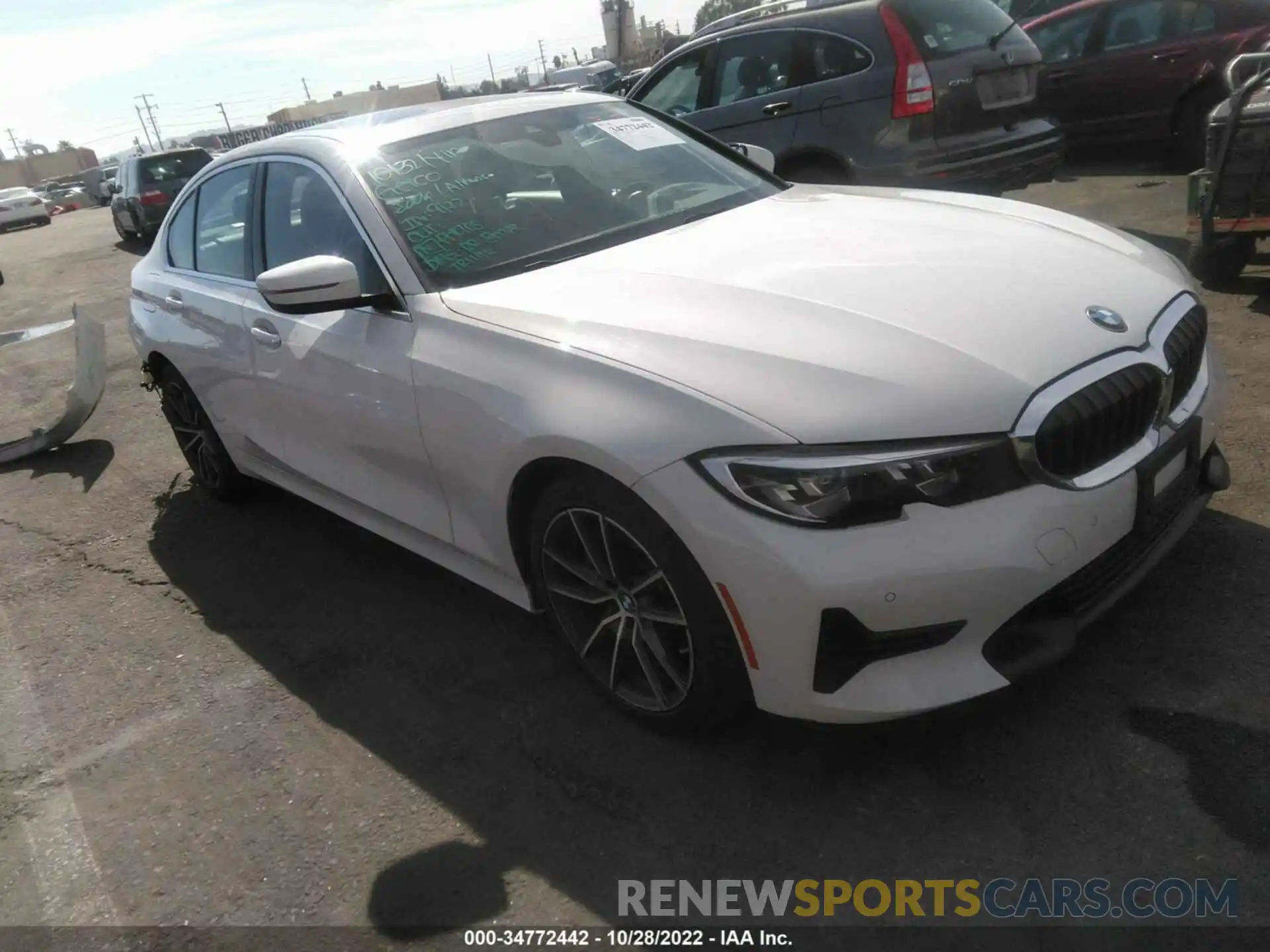 1 Photograph of a damaged car WBA5R1C53KFH14553 BMW 3 SERIES 2019