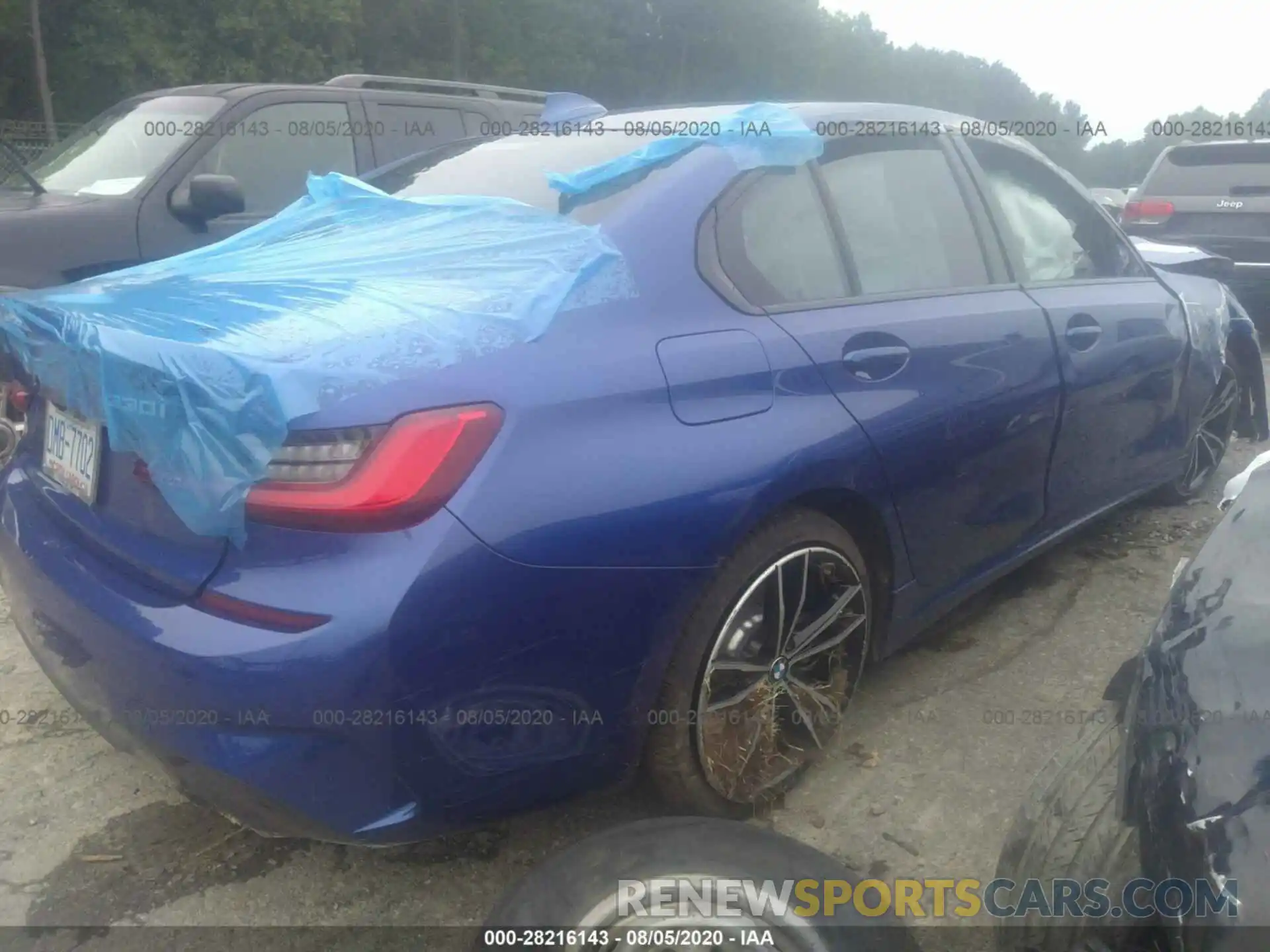 4 Photograph of a damaged car WBA5R1C54KAE81912 BMW 3 SERIES 2019